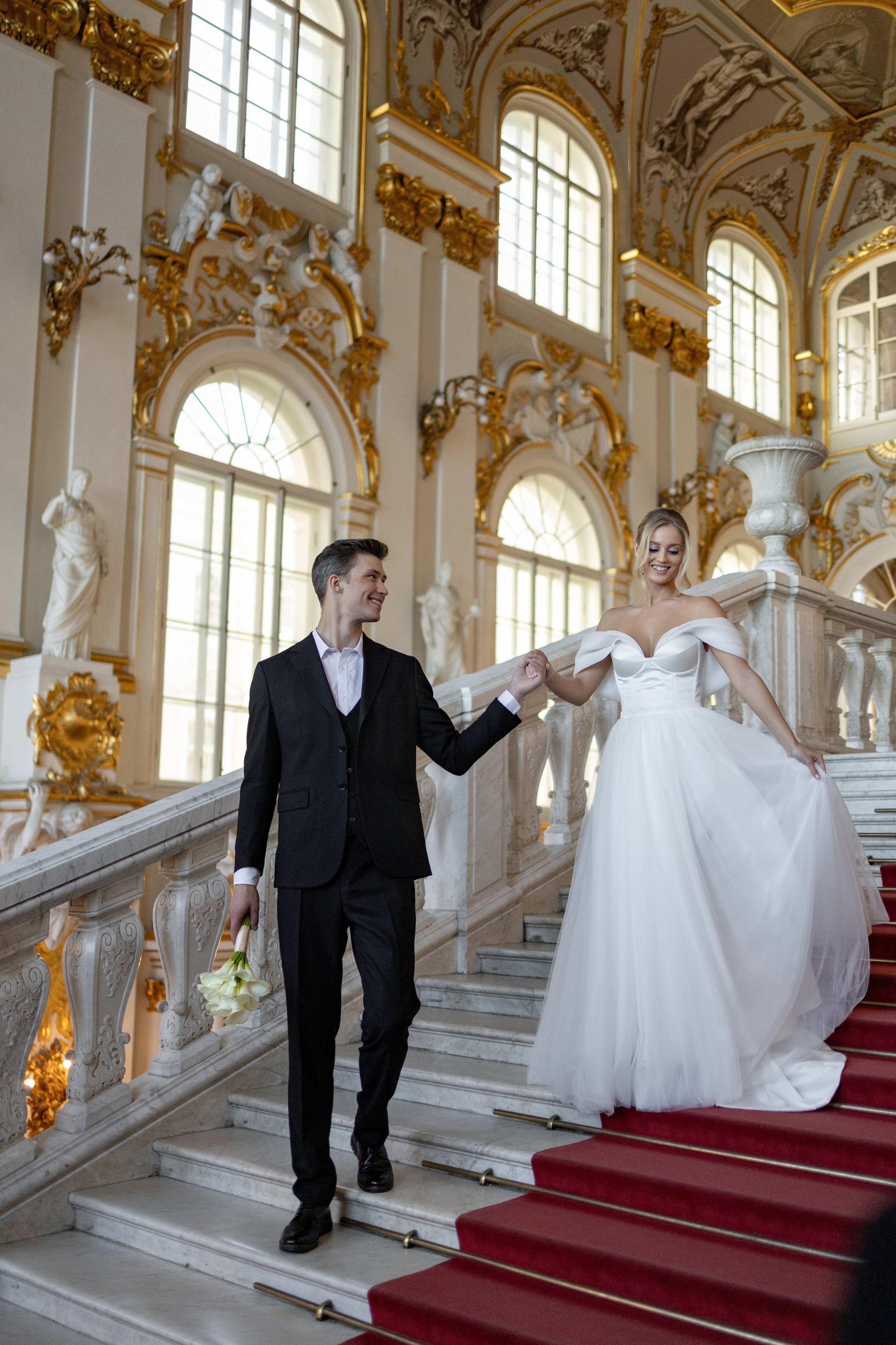 Свадьба в Эрмитаже. Семейный и портретный фотограф в Геленджике Любовь Бодрова