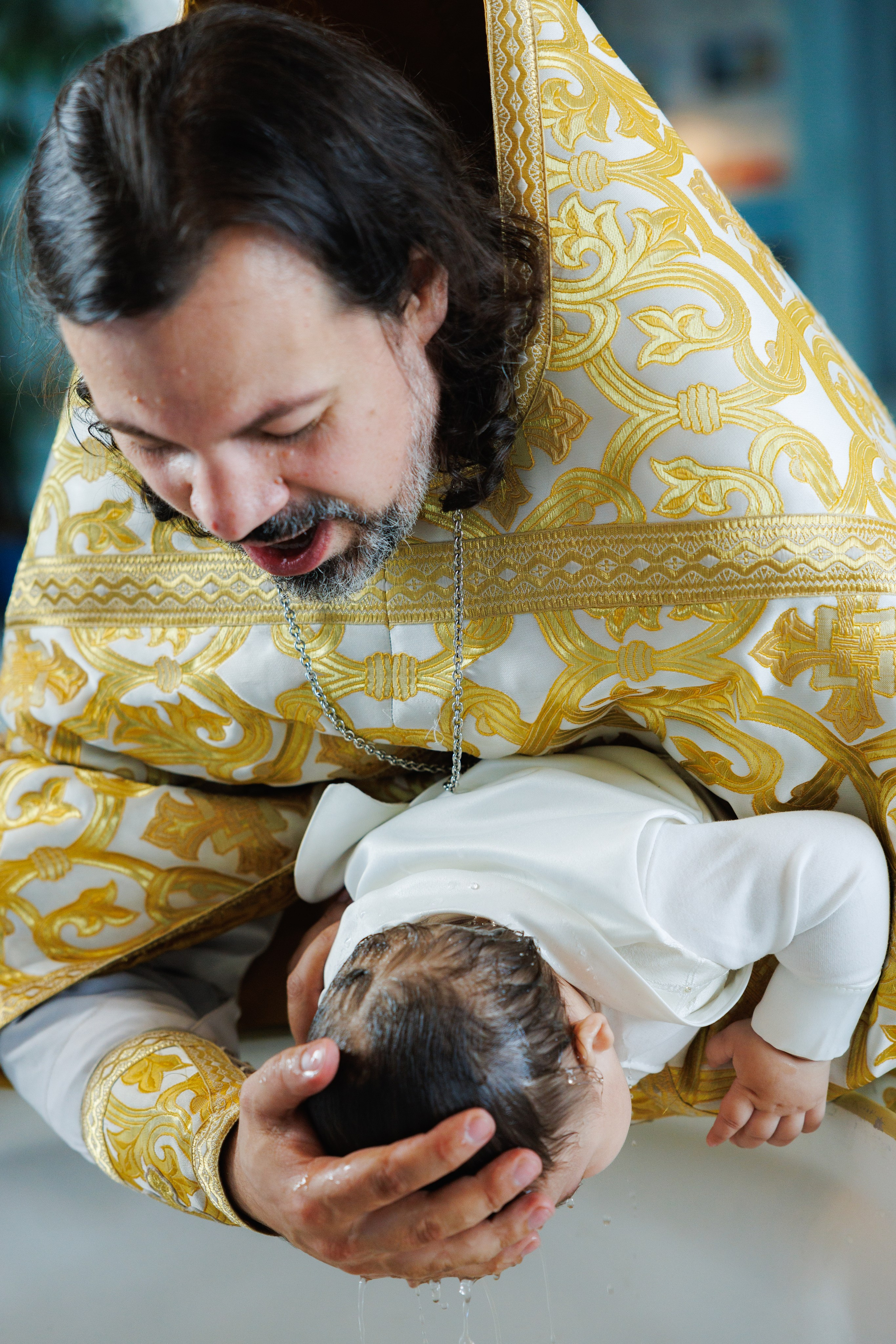 Крещение Михаила. Фотограф в Санкт-Петербурге Козырь Олеся