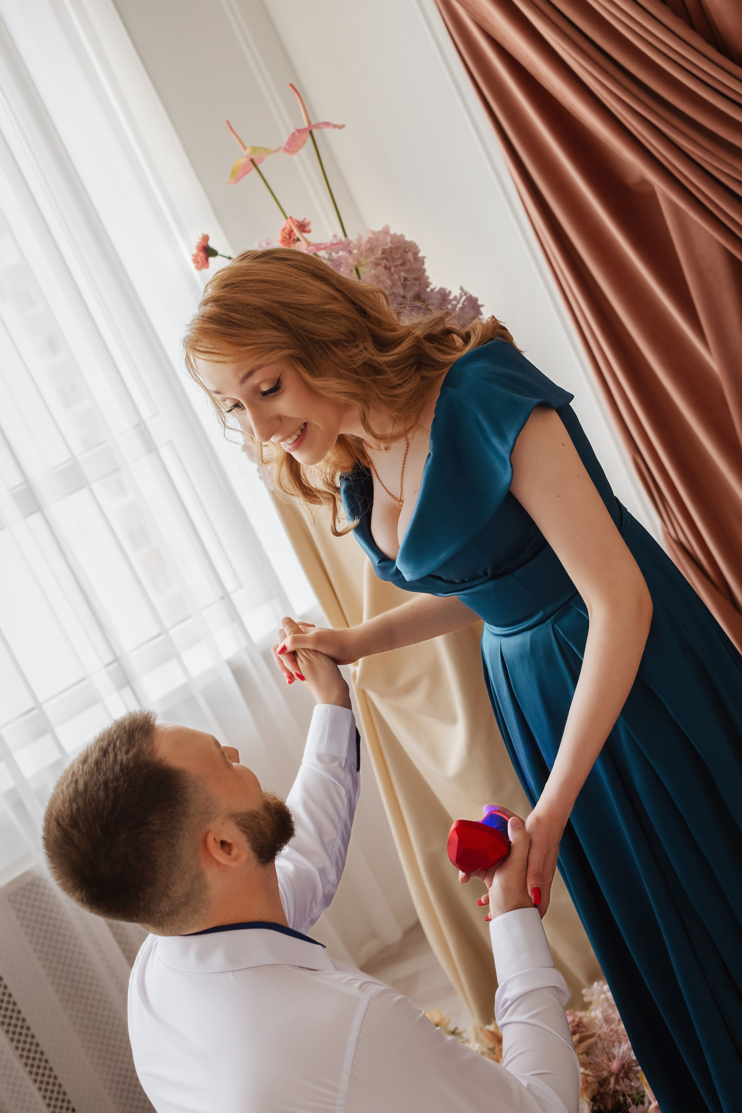 Love story в студии. Фотограф Ставрополь Пятигорск Елизавета Дарина