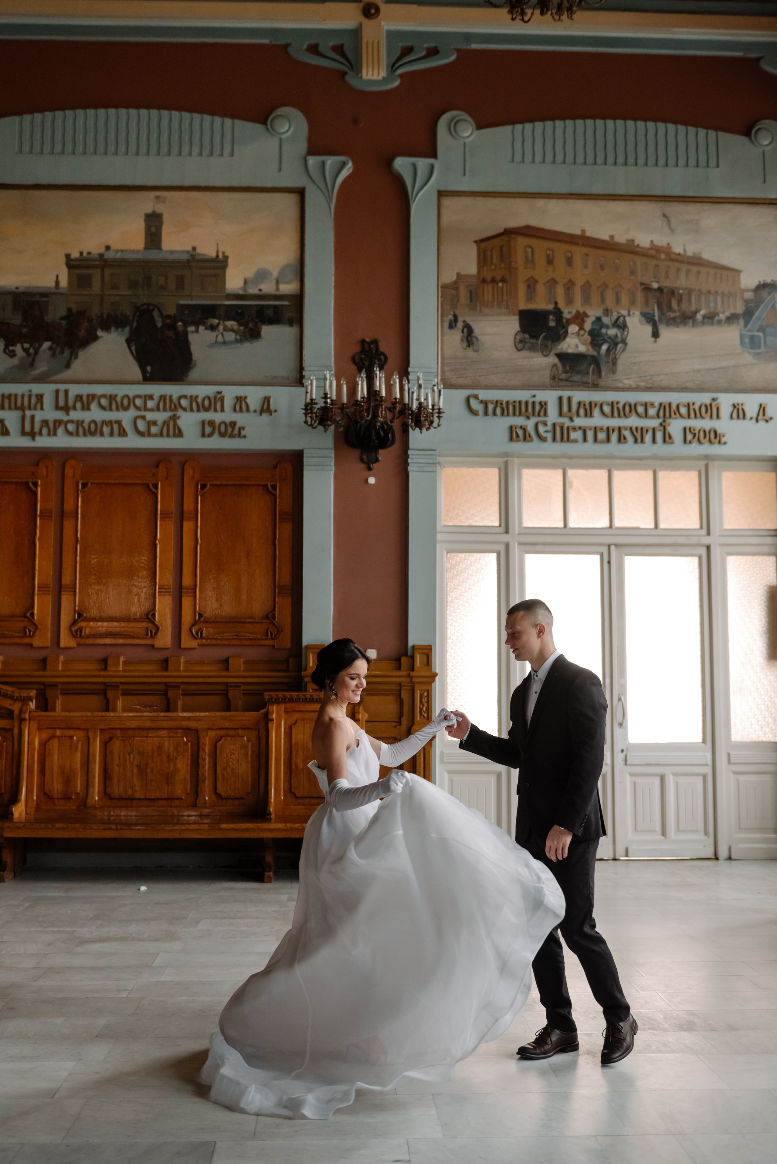 Витебский вокзал. Свадебный и сеейный фотограф в Санкт-Петербурге Елена Худякова