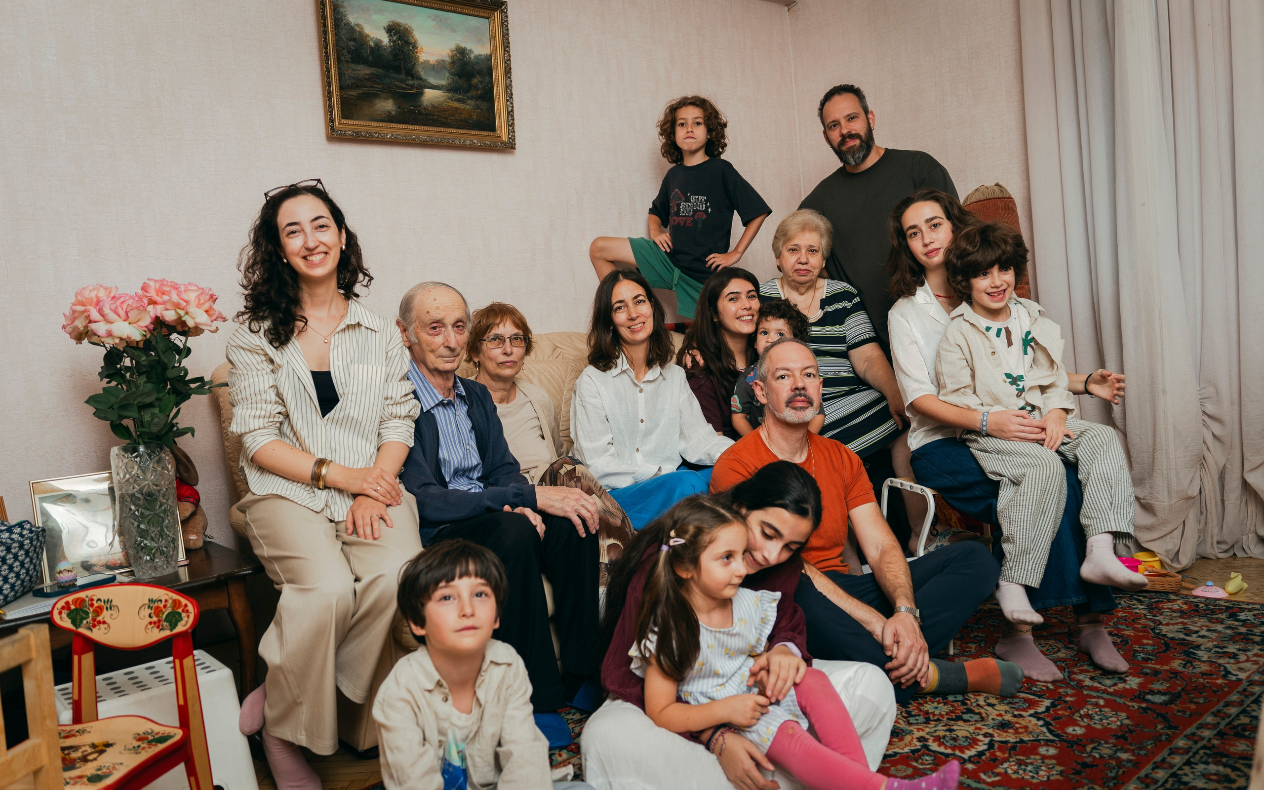 Семейный сбор в честь дня рождения Мариэль. Фотограф в Москве Савкина Евгения