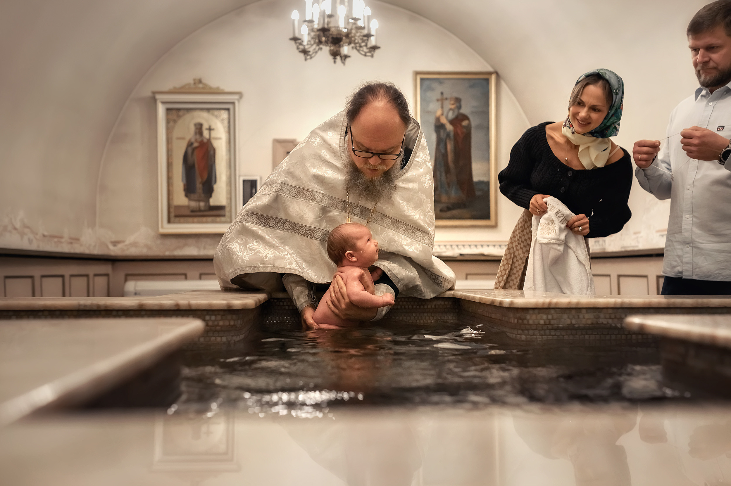 Свято-Троицкая Александро-Невская лавра. Фотограф на Крещение в Санкт-Петербурге