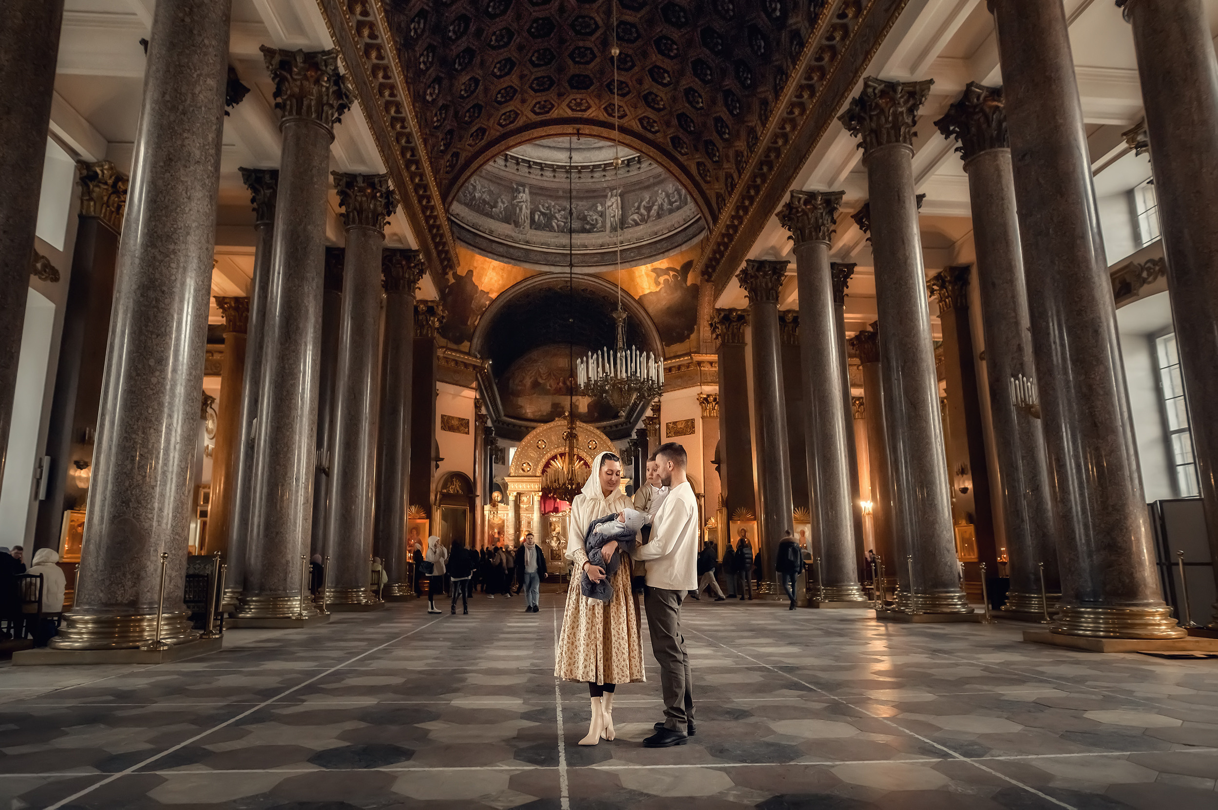 Казанский собор. Фотограф на Крещение в Санкт-Петербурге