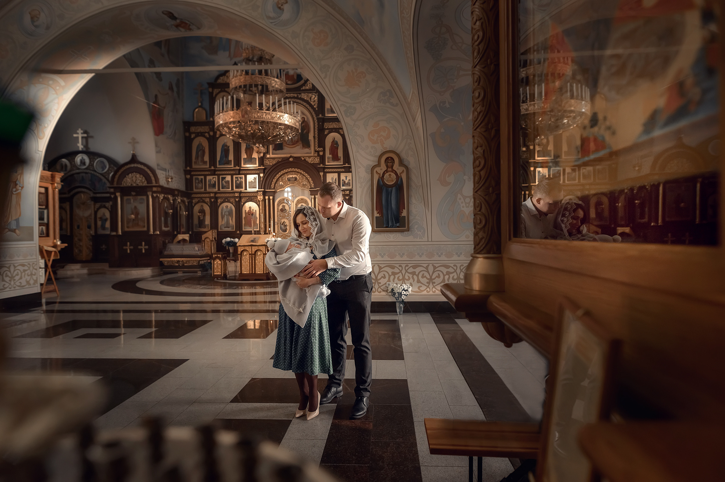 Храм апостола Петра (Парк строителей). Фотограф на Крещение в Санкт-Петербурге