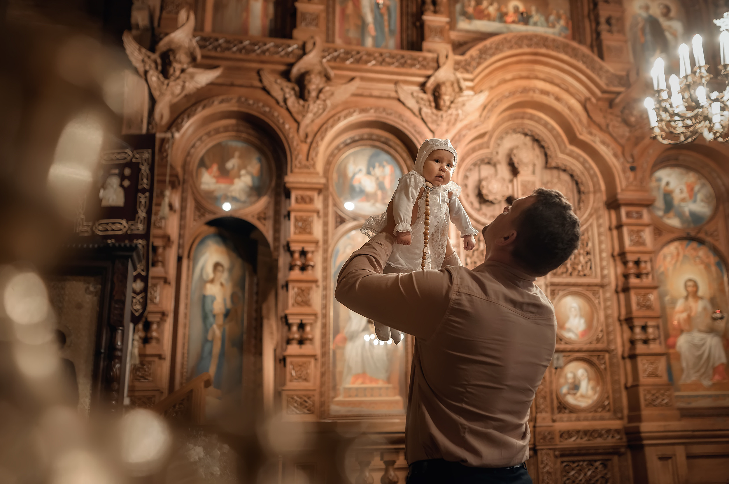 Храм Казанской иконы Божьей матери, п. Вырица. Фотограф на Крещение в Санкт-Петербурге