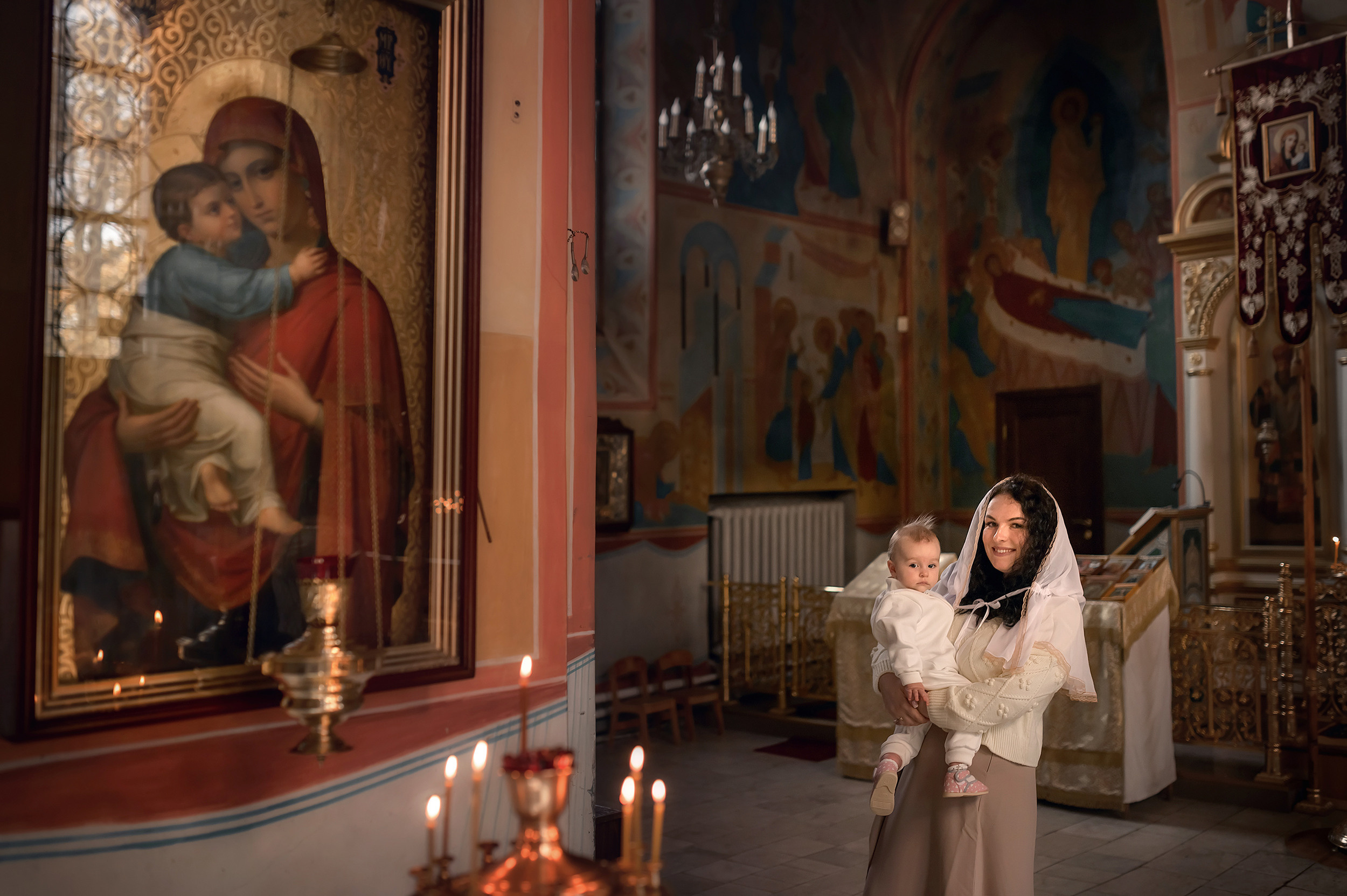 Храм Покрова Пресвятой Богородицы при Политехническом университете. Фотограф на Крещение в Санкт-Петербурге