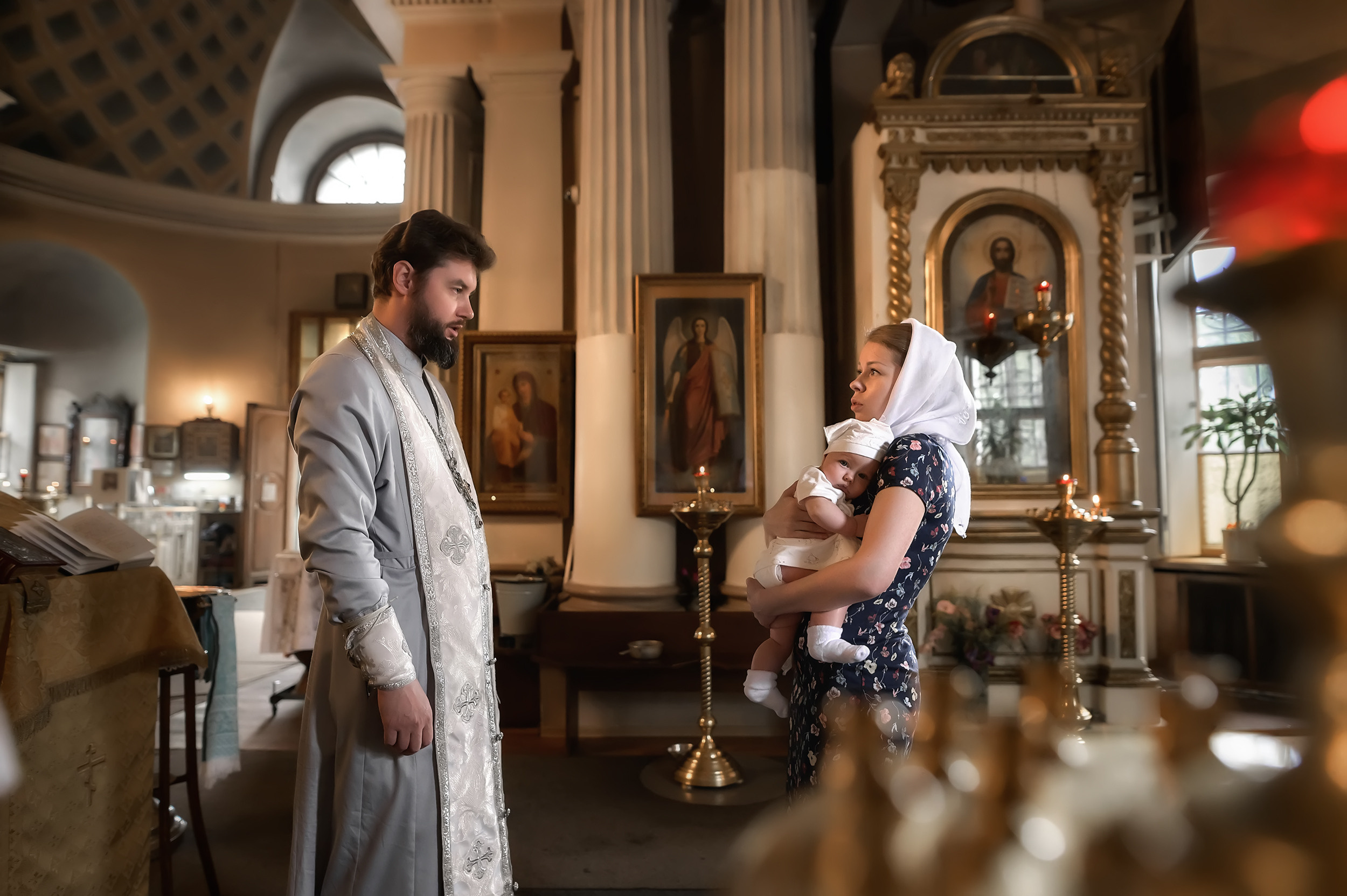 Храм Святой Великомученицы Екатерины (Мурино). Фотограф на Крещение в Санкт-Петербурге