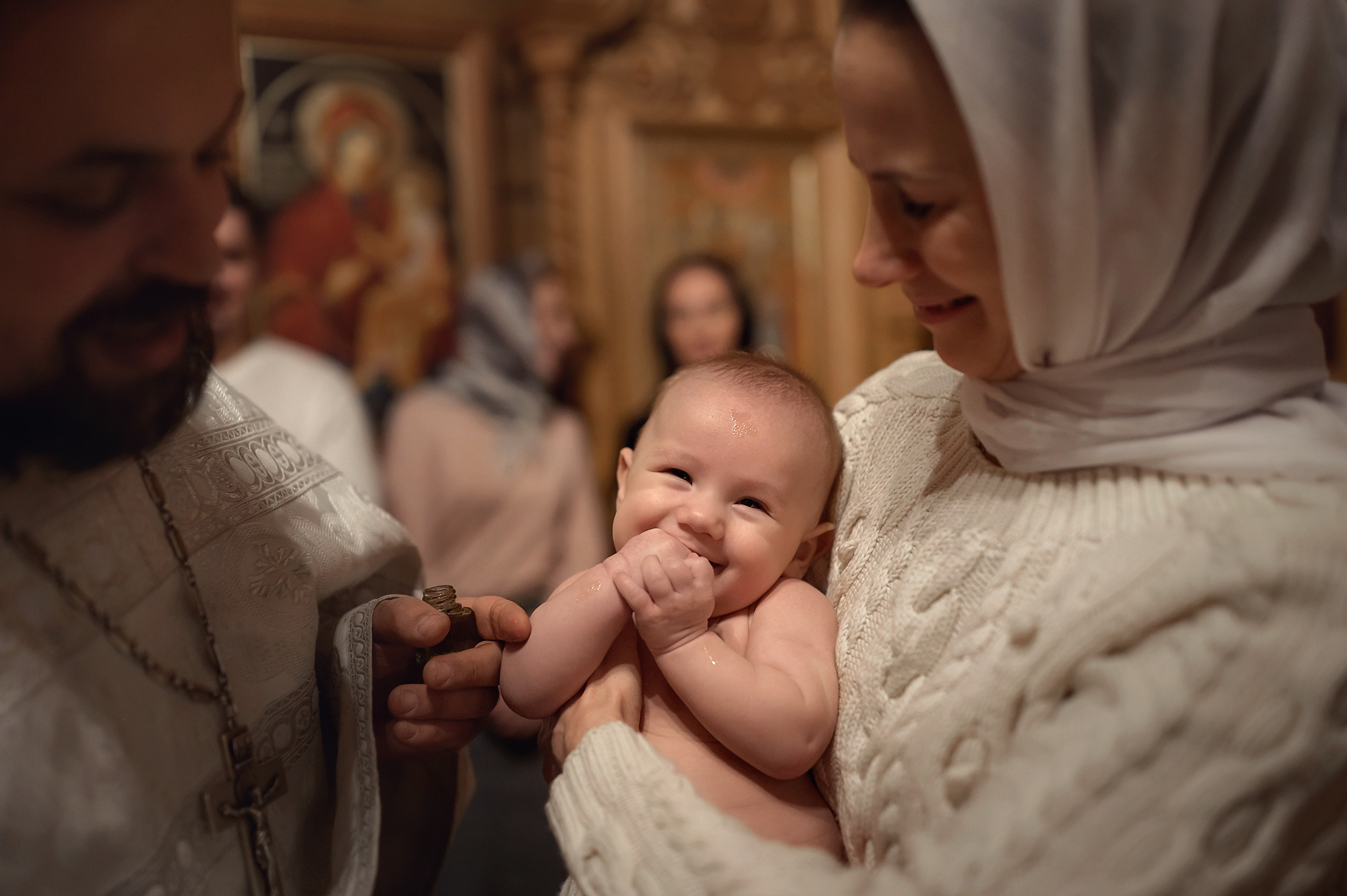 Храм Казанской иконы Божьей матери, п. Вырица. Фотограф на Крещение в Санкт-Петербурге