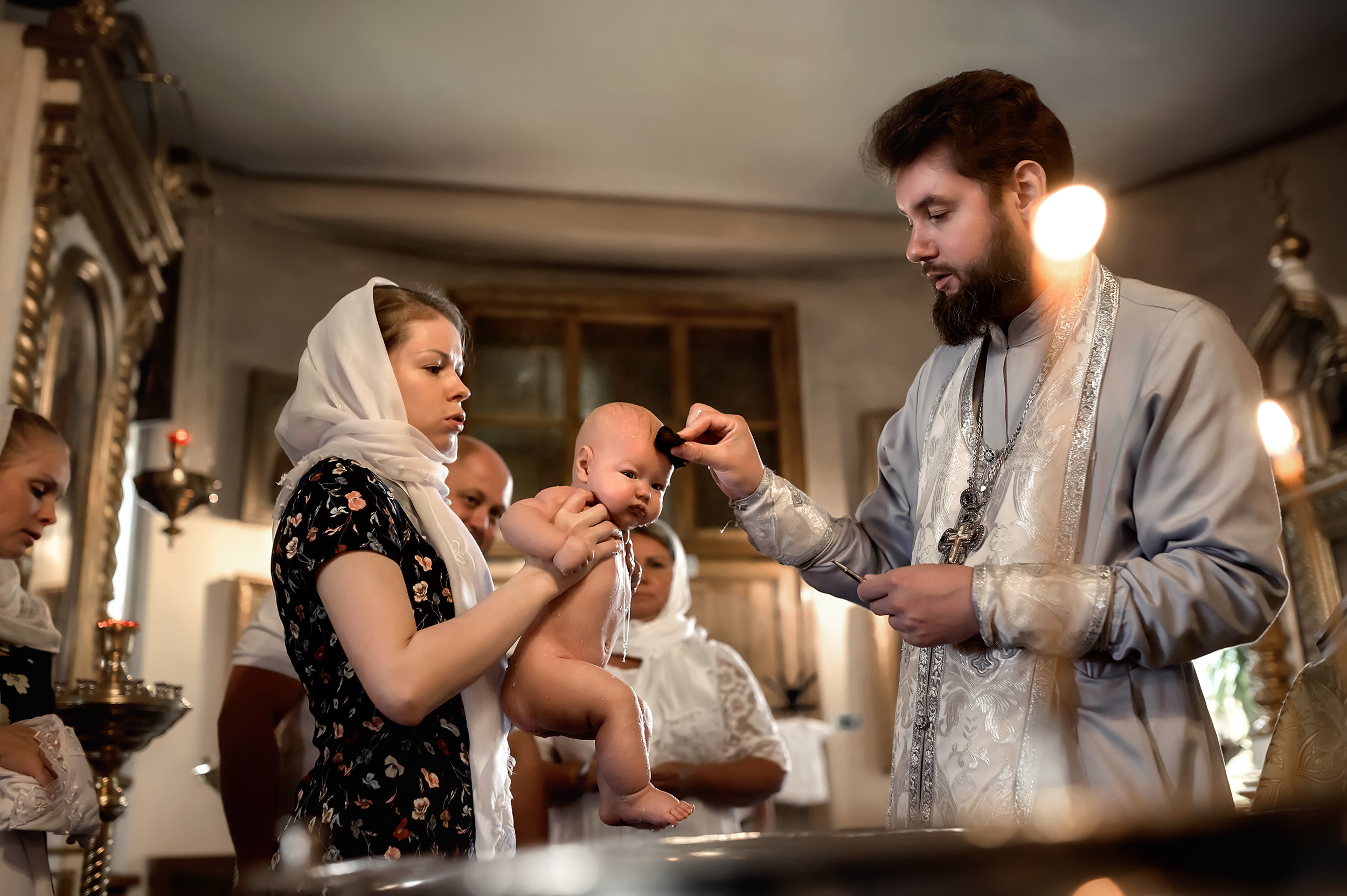 Храм Святой Великомученицы Екатерины (Мурино). Фотограф на Крещение в Санкт-Петербурге