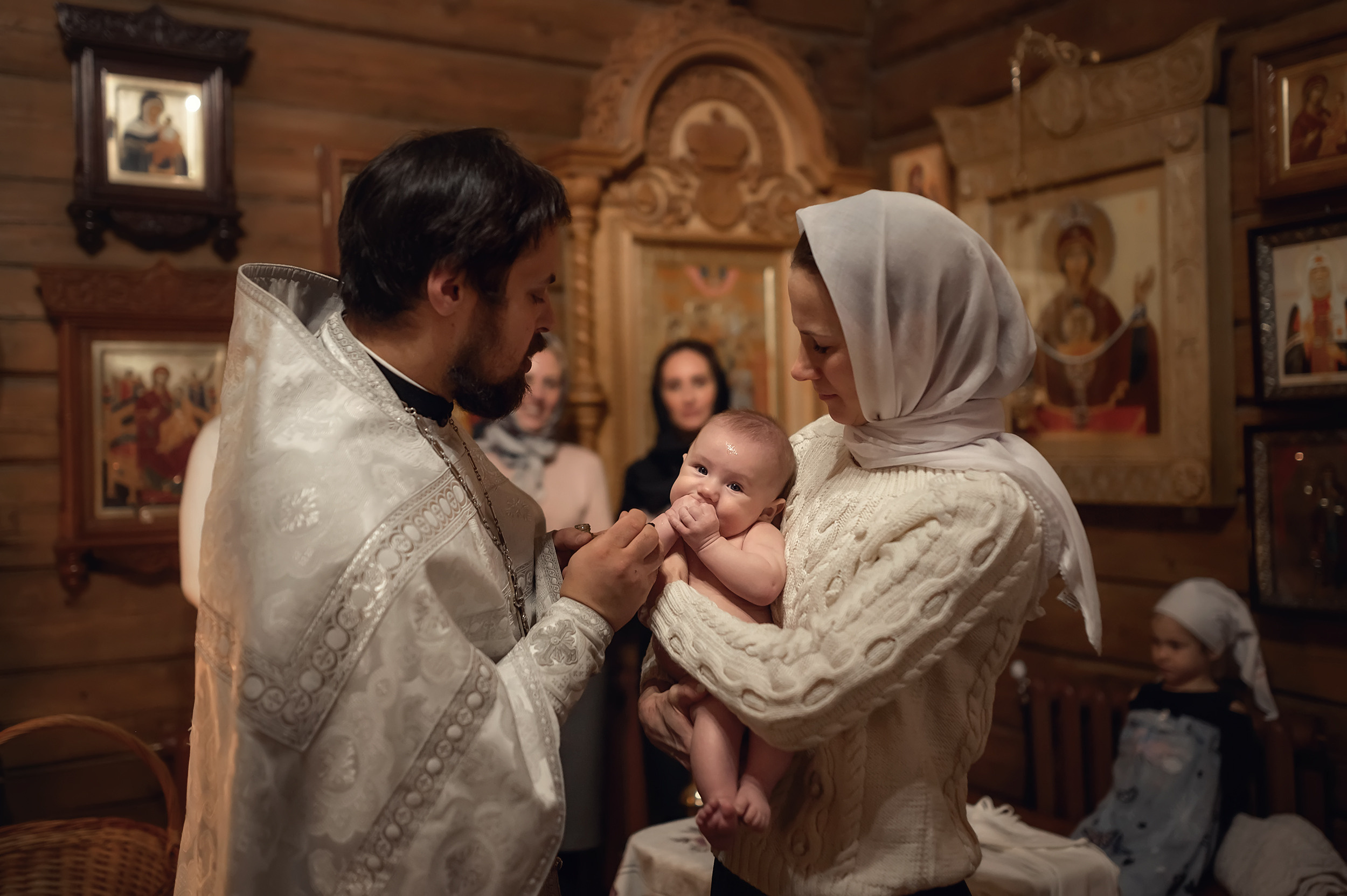 Храм Казанской иконы Божьей матери, п. Вырица. Фотограф на Крещение в Санкт-Петербурге