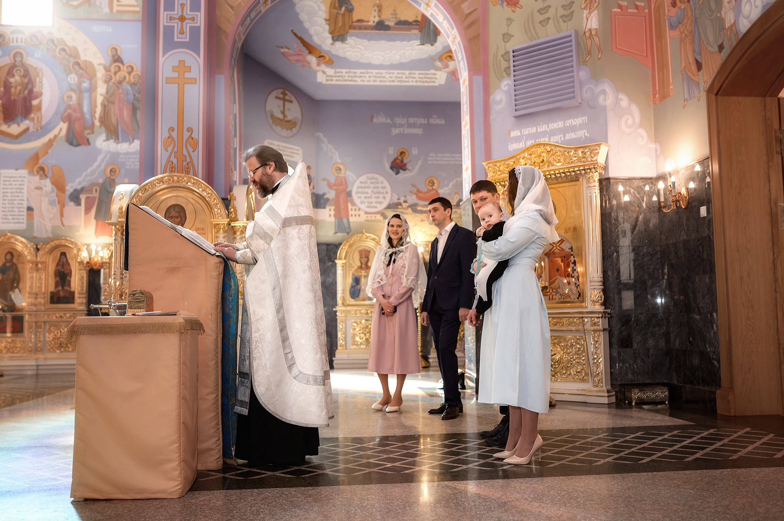 Церковь Ксении Петербургской. Фотограф на Крещение в Санкт-Петербурге