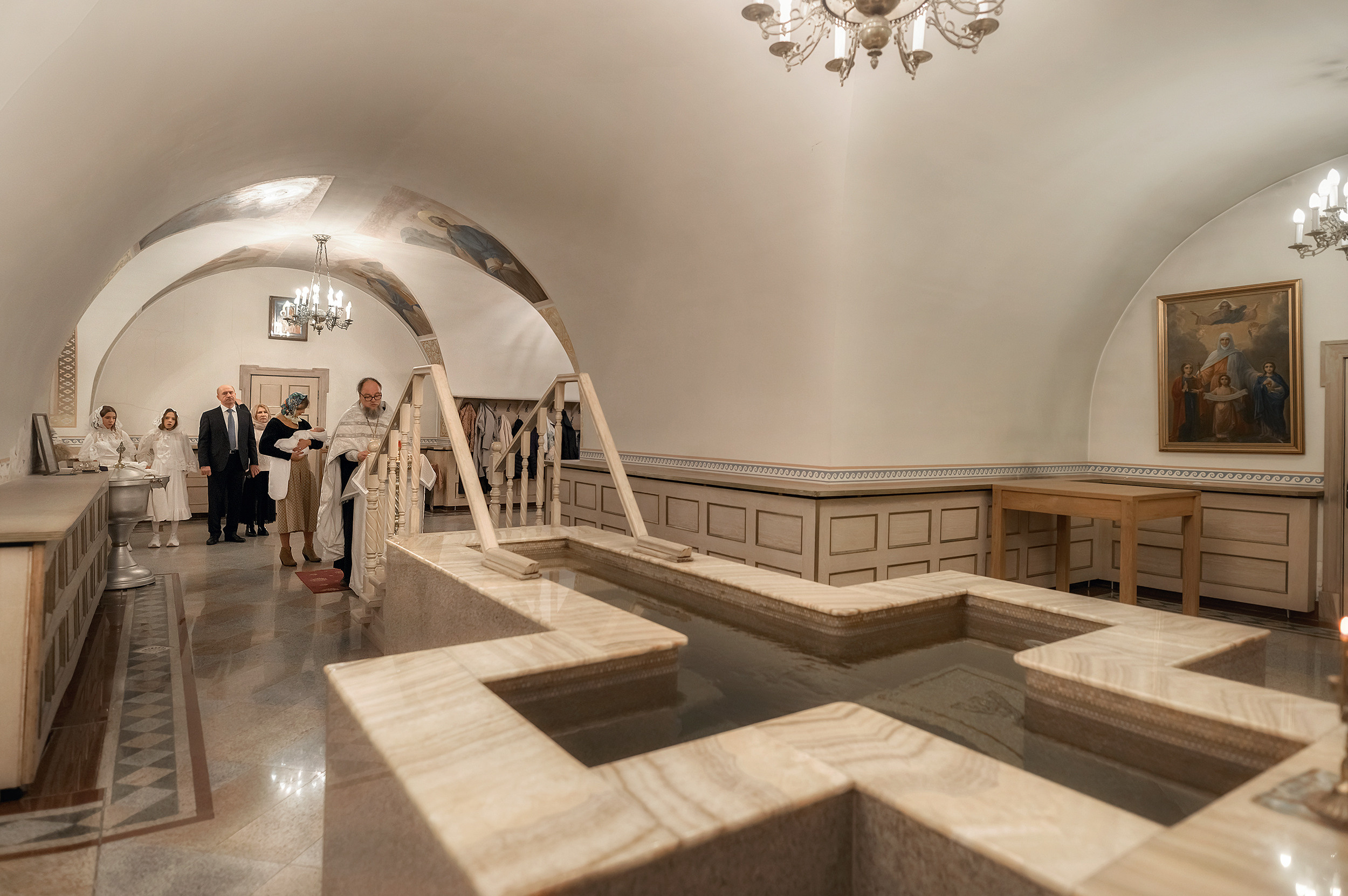 Свято-Троицкая Александро-Невская лавра. Фотограф на Крещение в Санкт-Петербурге