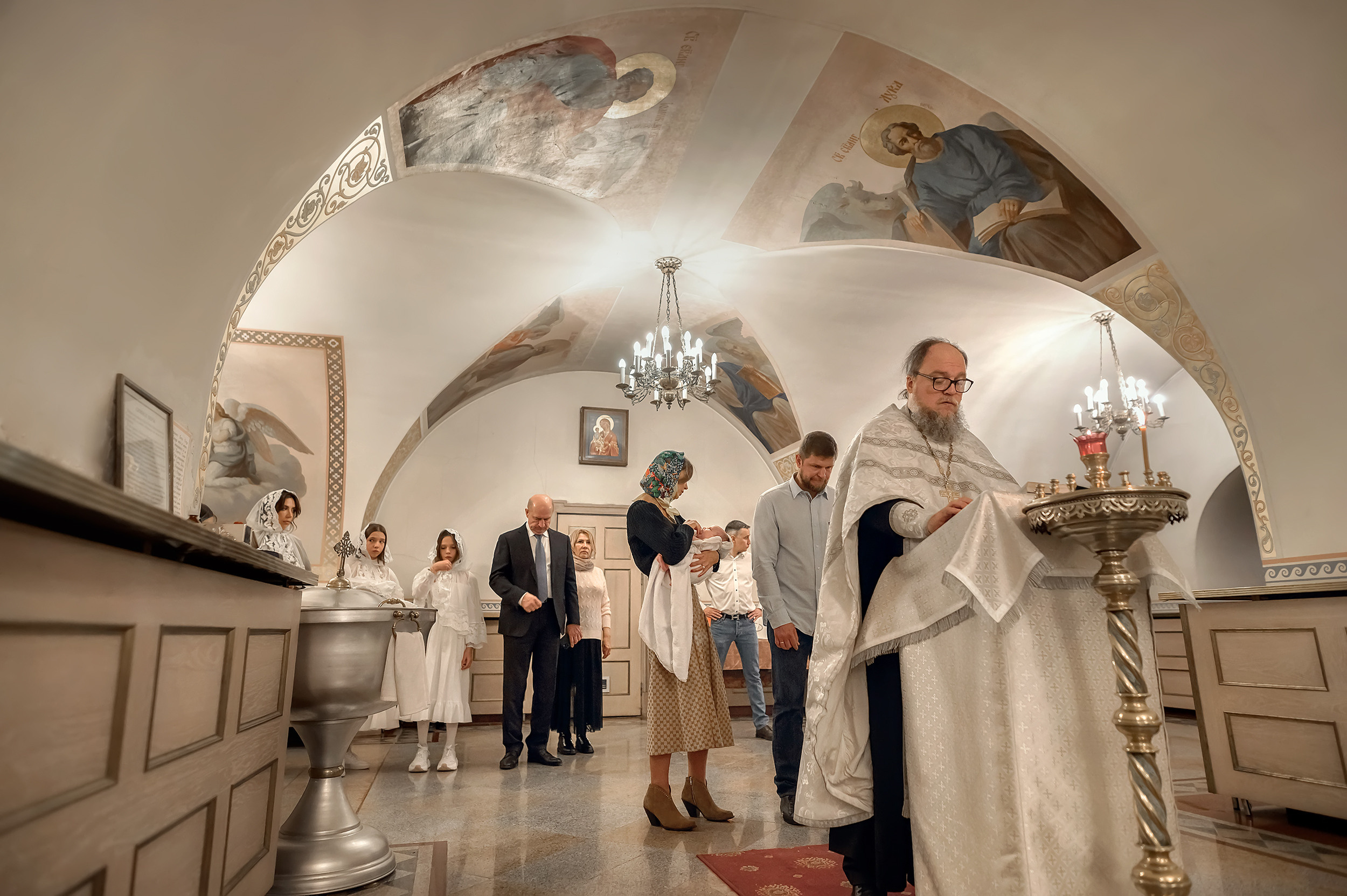 Свято-Троицкая Александро-Невская лавра. Фотограф на Крещение в Санкт-Петербурге