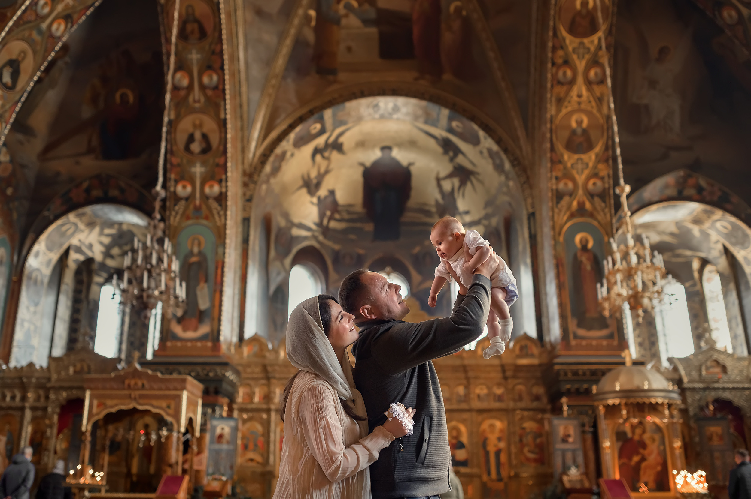 Церковь Успения Пресвятой Богородицы (Оптинское подворье). Фотограф на Крещение в Санкт-Петербурге