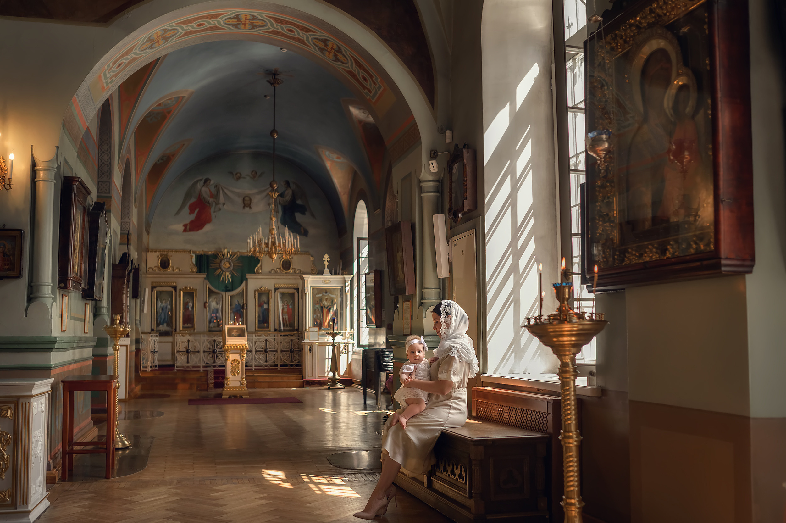 Смоленская церковь. Фотограф на Крещение в Санкт-Петербурге