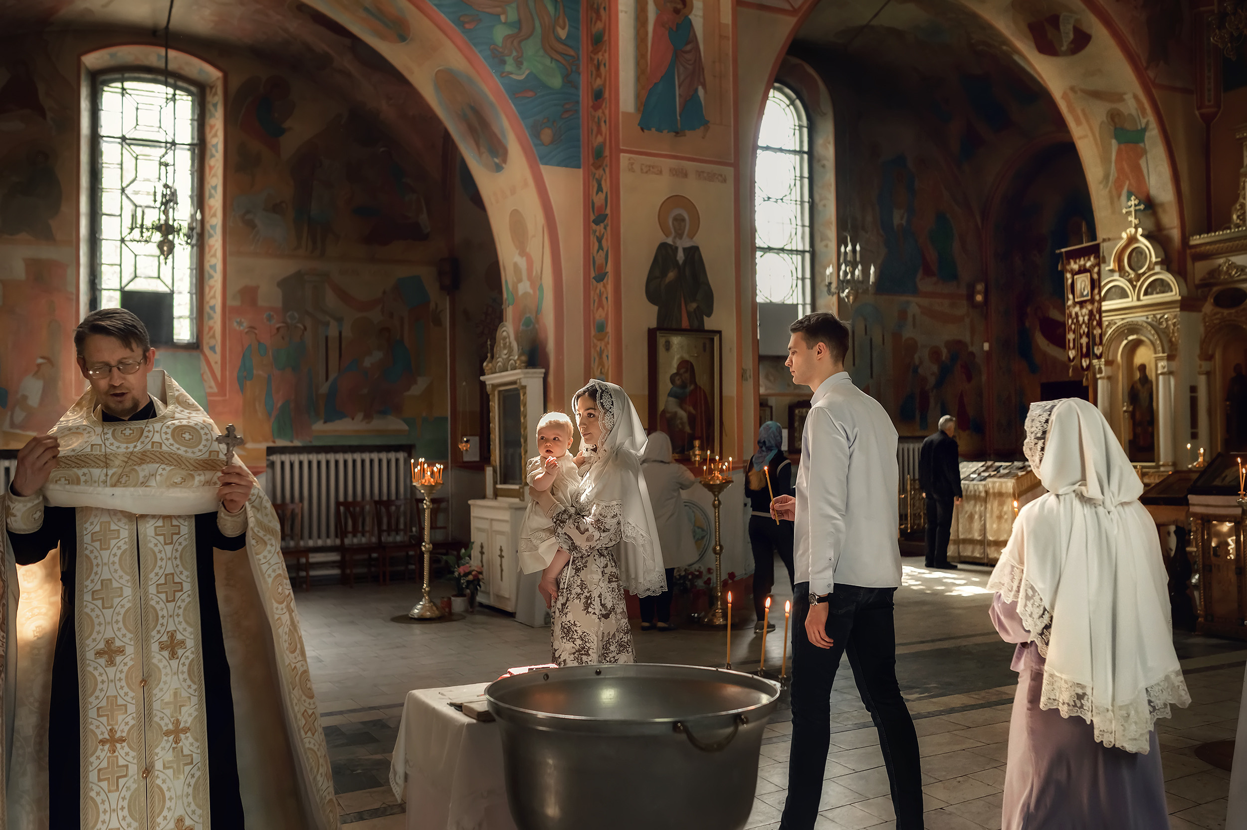 Храм Покрова Пресвятой Богородицы при Политехническом университете. Фотограф на Крещение в Санкт-Петербурге