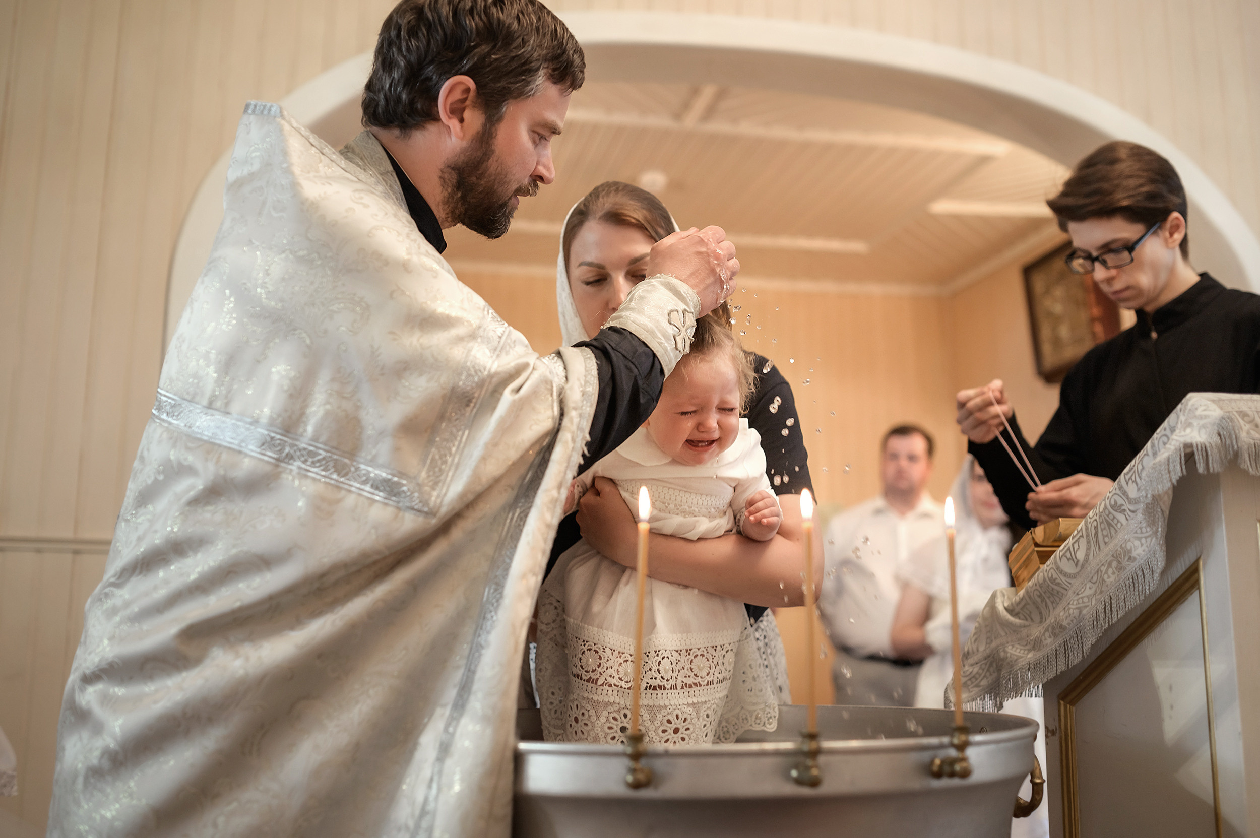 Храм Св. Вмч. Димитрия Солунского в Коломягах. Фотограф на Крещение в Санкт-Петербурге