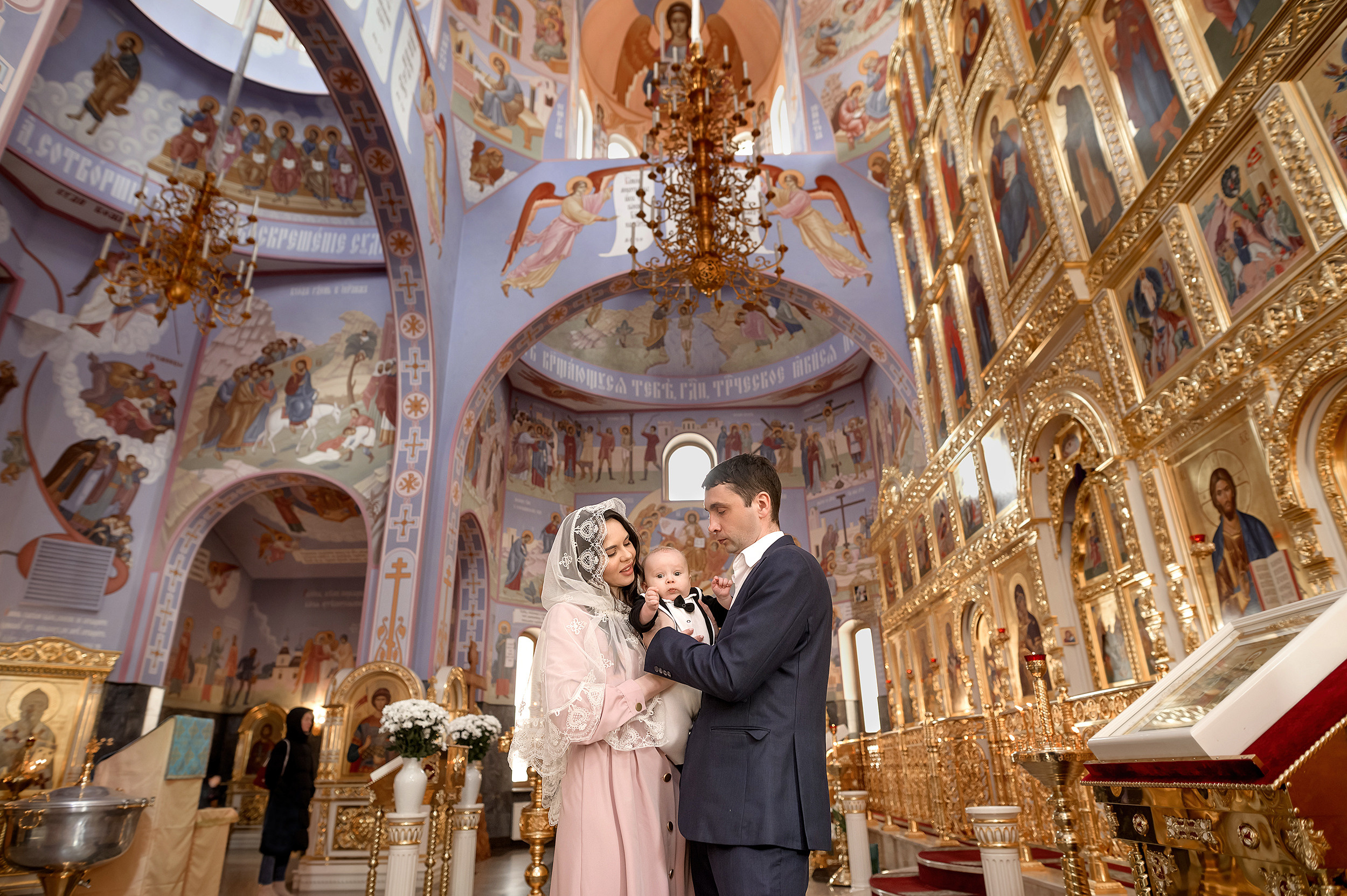 Церковь Ксении Петербургской. Фотограф на Крещение в Санкт-Петербурге