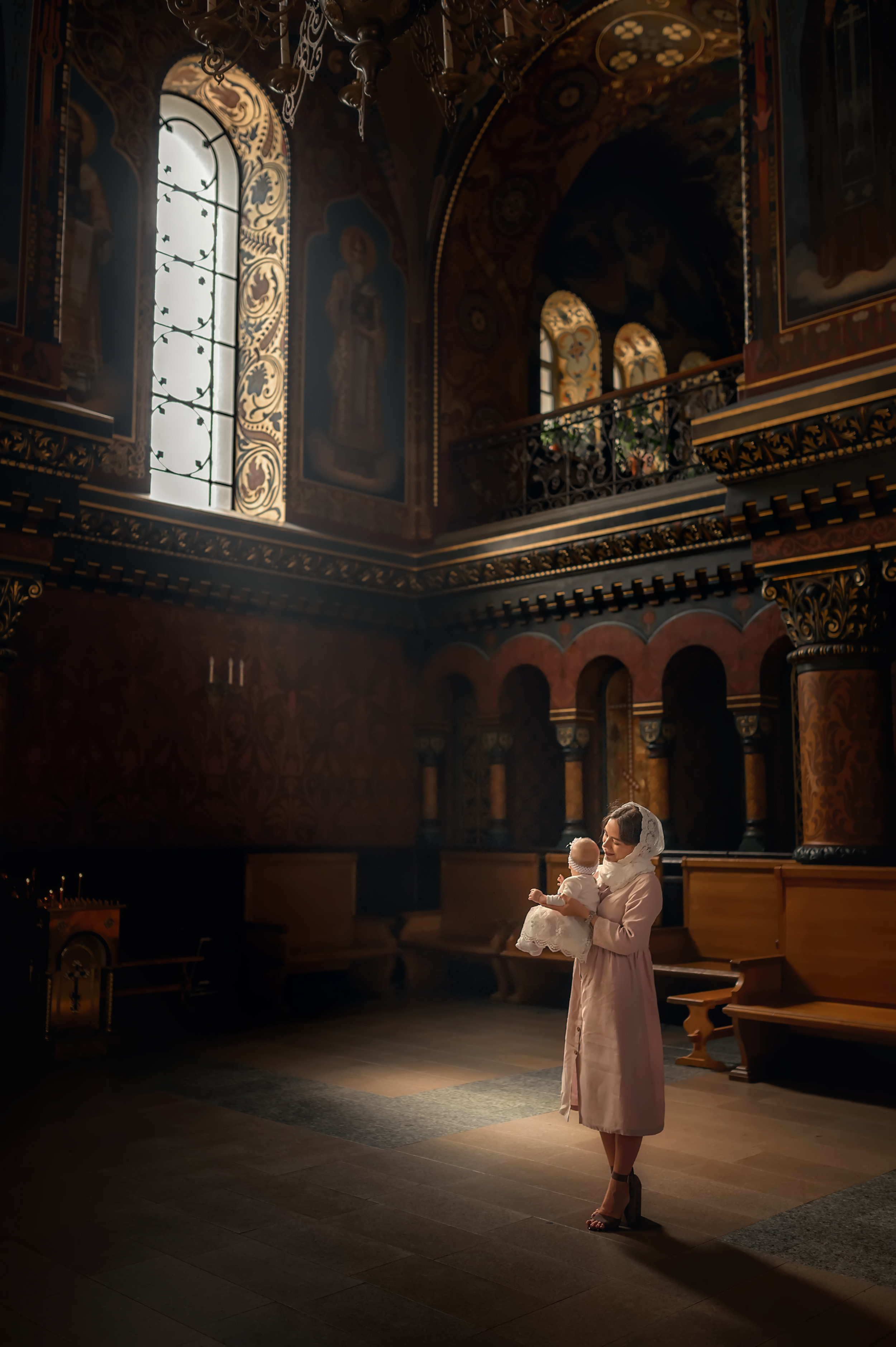 Церковь Успения Пресвятой Богородицы (Оптинское подворье). Фотограф на Крещение в Санкт-Петербурге