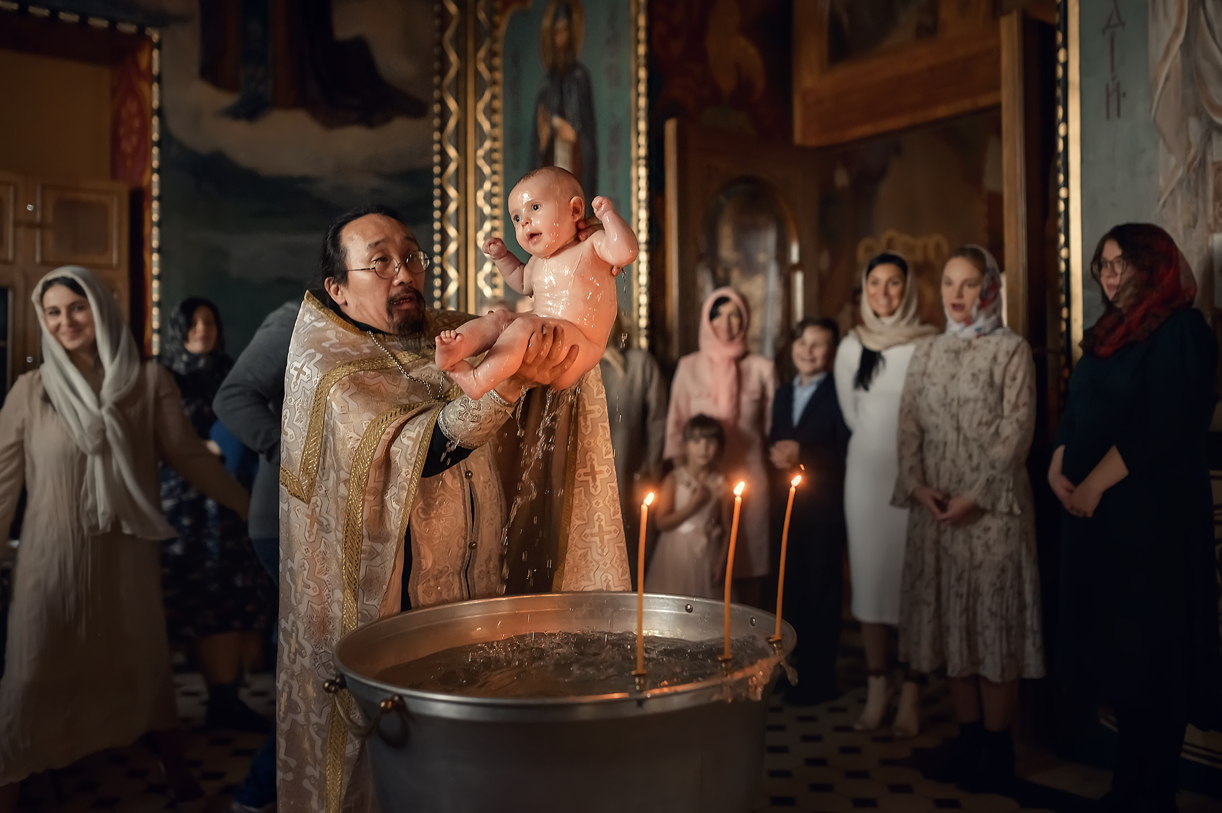 Церковь Успения Пресвятой Богородицы (Оптинское подворье). Фотограф на Крещение в Санкт-Петербурге