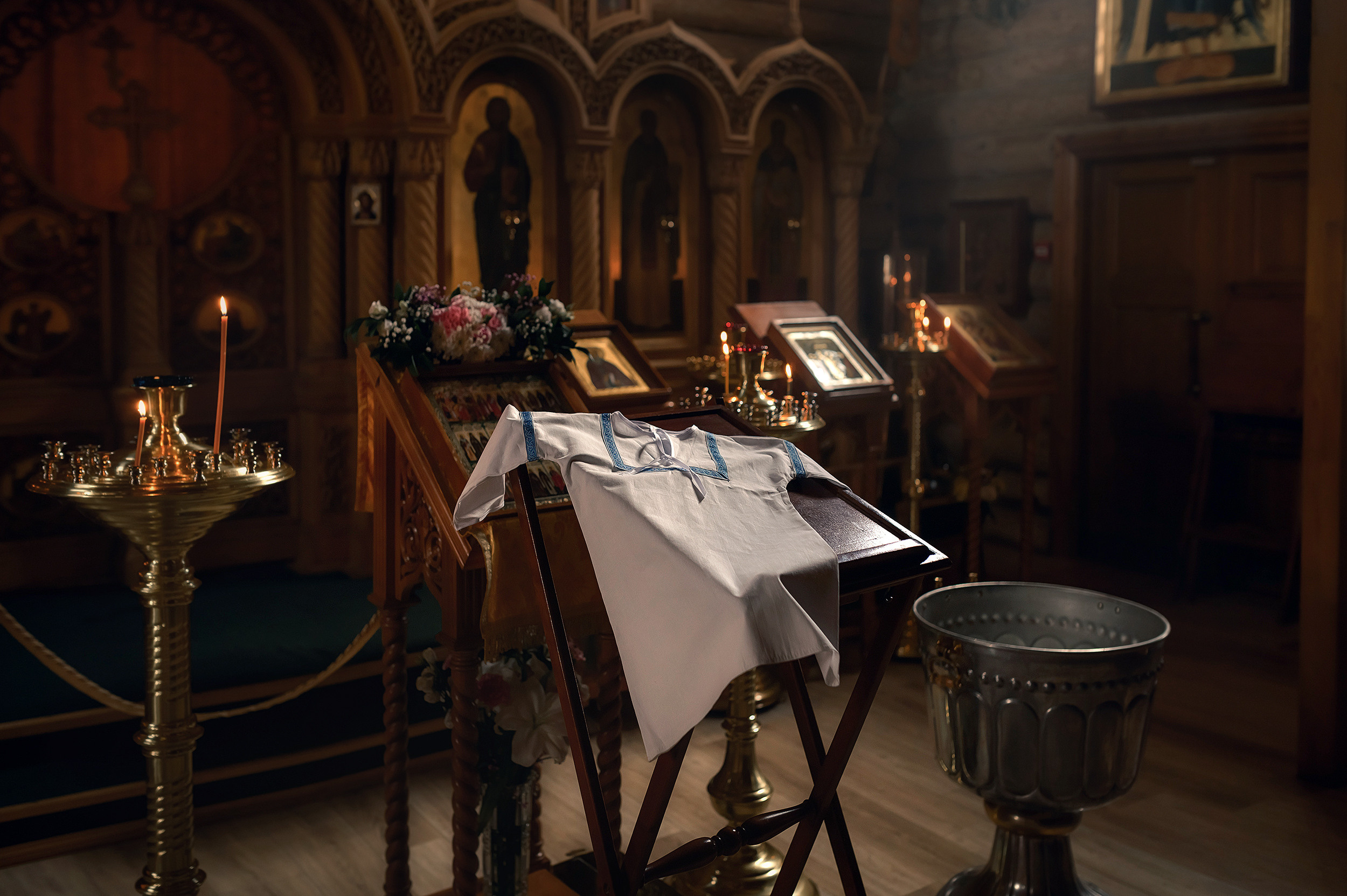 Храм Преподобного Антония Сийского. Фотограф на Крещение в Санкт-Петербурге