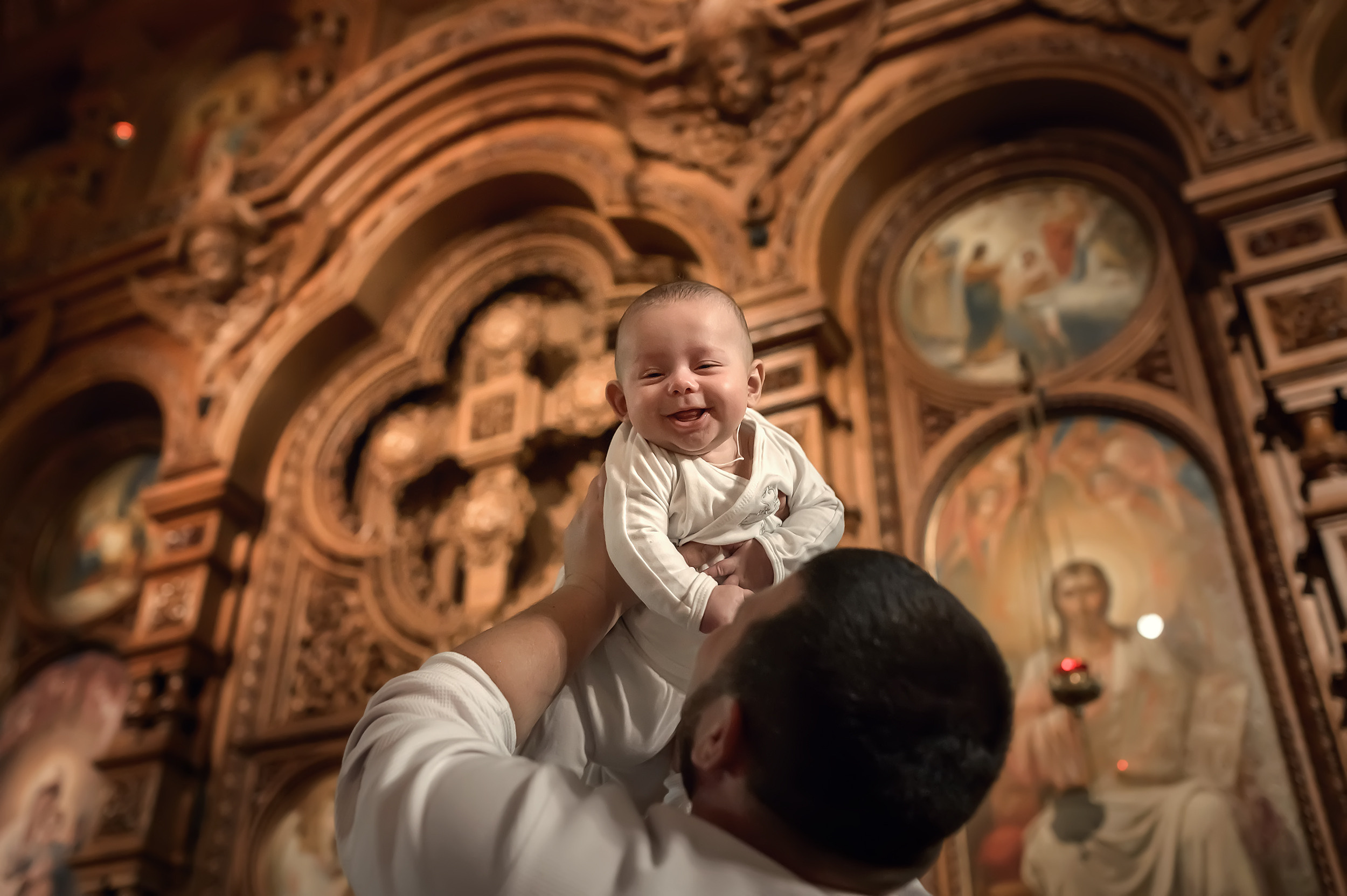 Храм Казанской иконы Божьей матери, п. Вырица. Фотограф на Крещение в Санкт-Петербурге