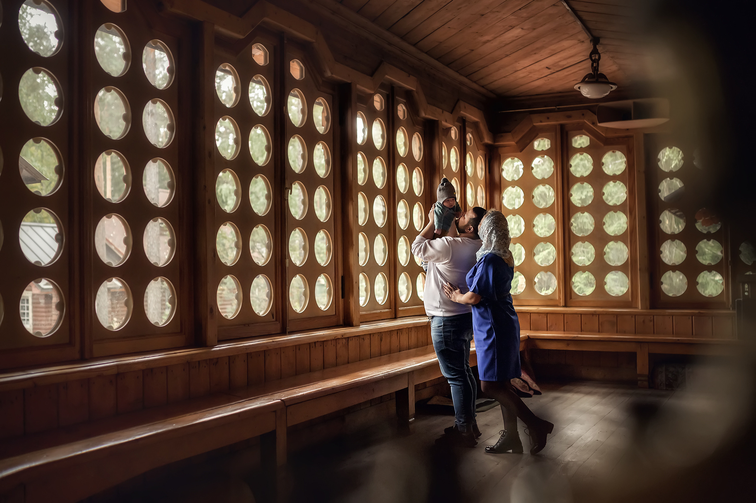 Храм Казанской иконы Божьей матери, п. Вырица. Фотограф на Крещение в Санкт-Петербурге