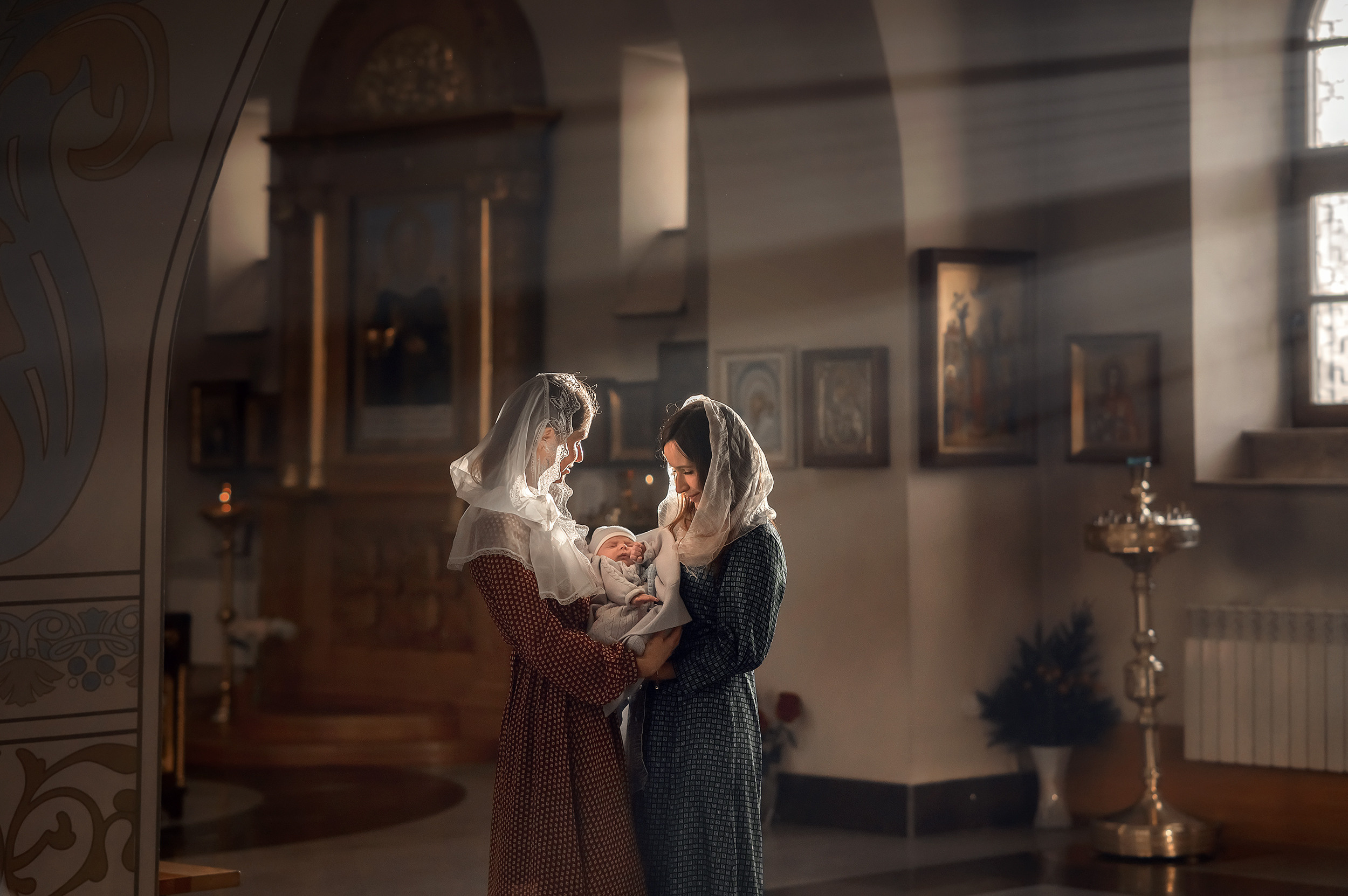 Храм апостола Петра (Парк строителей). Фотограф на Крещение в Санкт-Петербурге