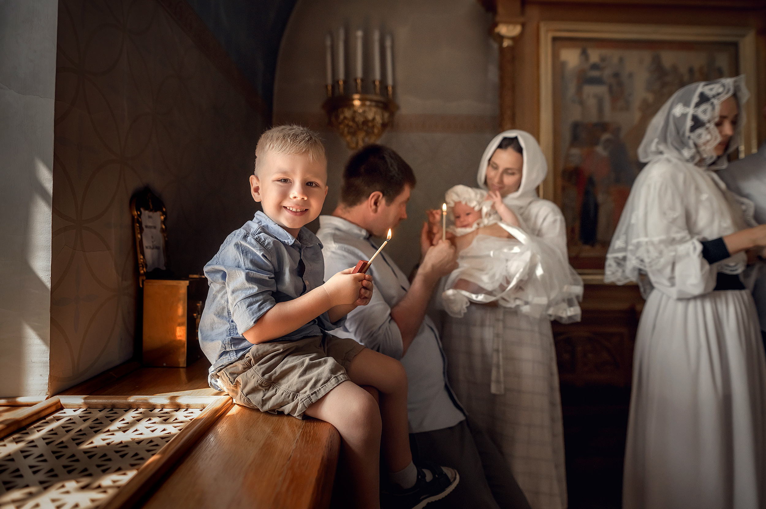 Храм апостола Петра (Парк строителей). Фотограф на Крещение в Санкт-Петербурге