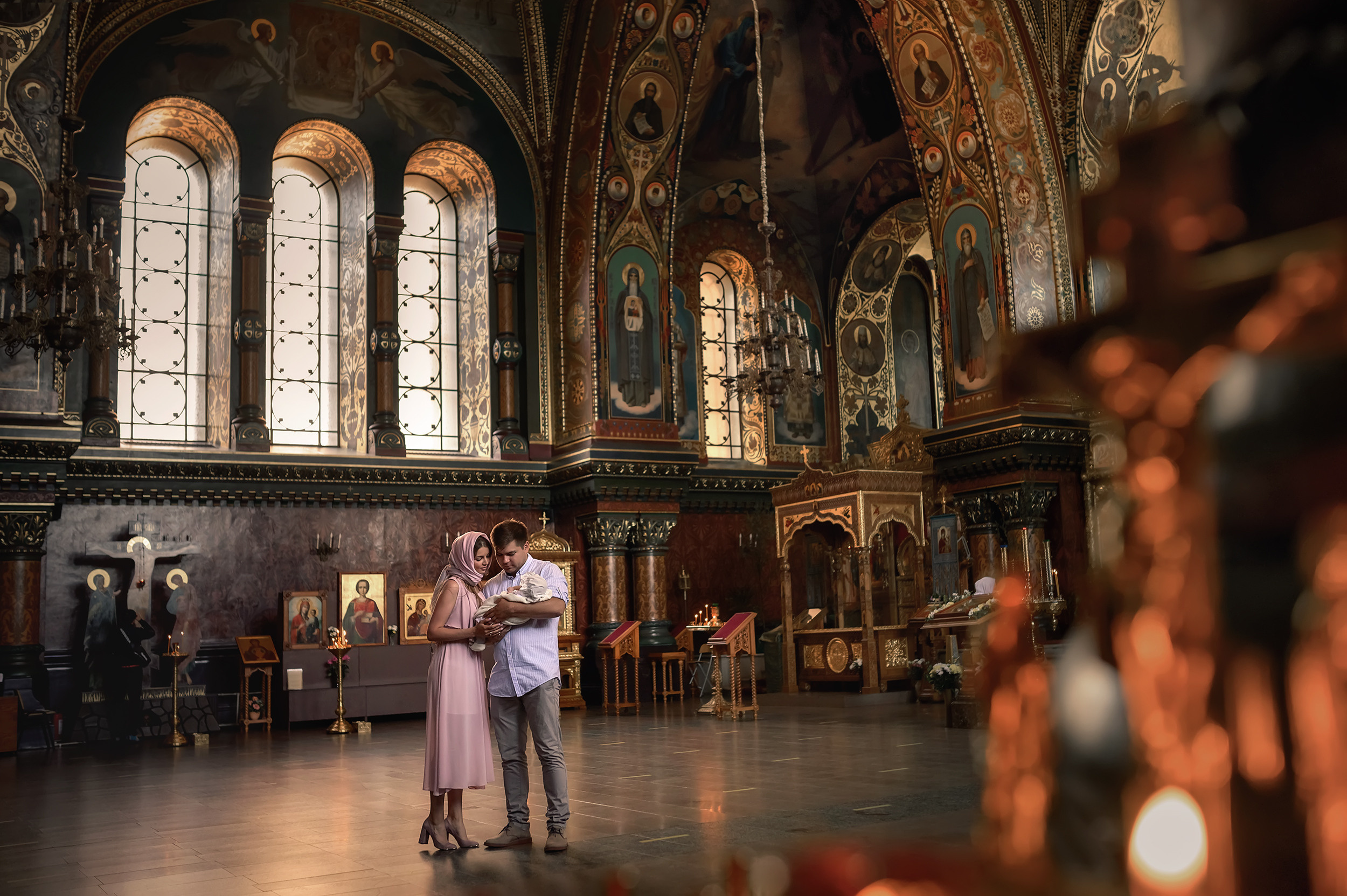 Церковь Успения Пресвятой Богородицы (Оптинское подворье). Фотограф на Крещение в Санкт-Петербурге