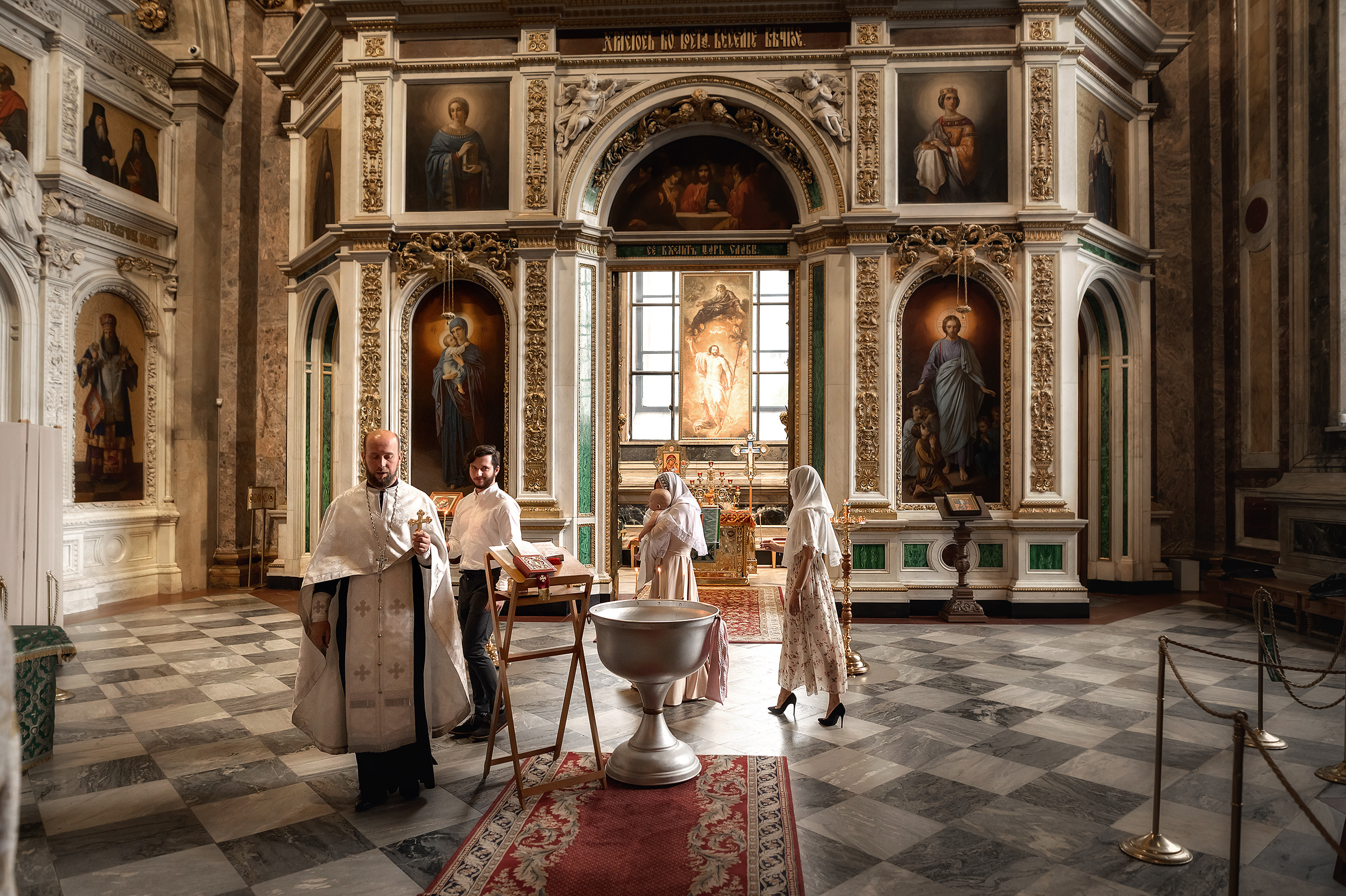 Исаакиевский собор. Фотограф на Крещение в Санкт-Петербурге