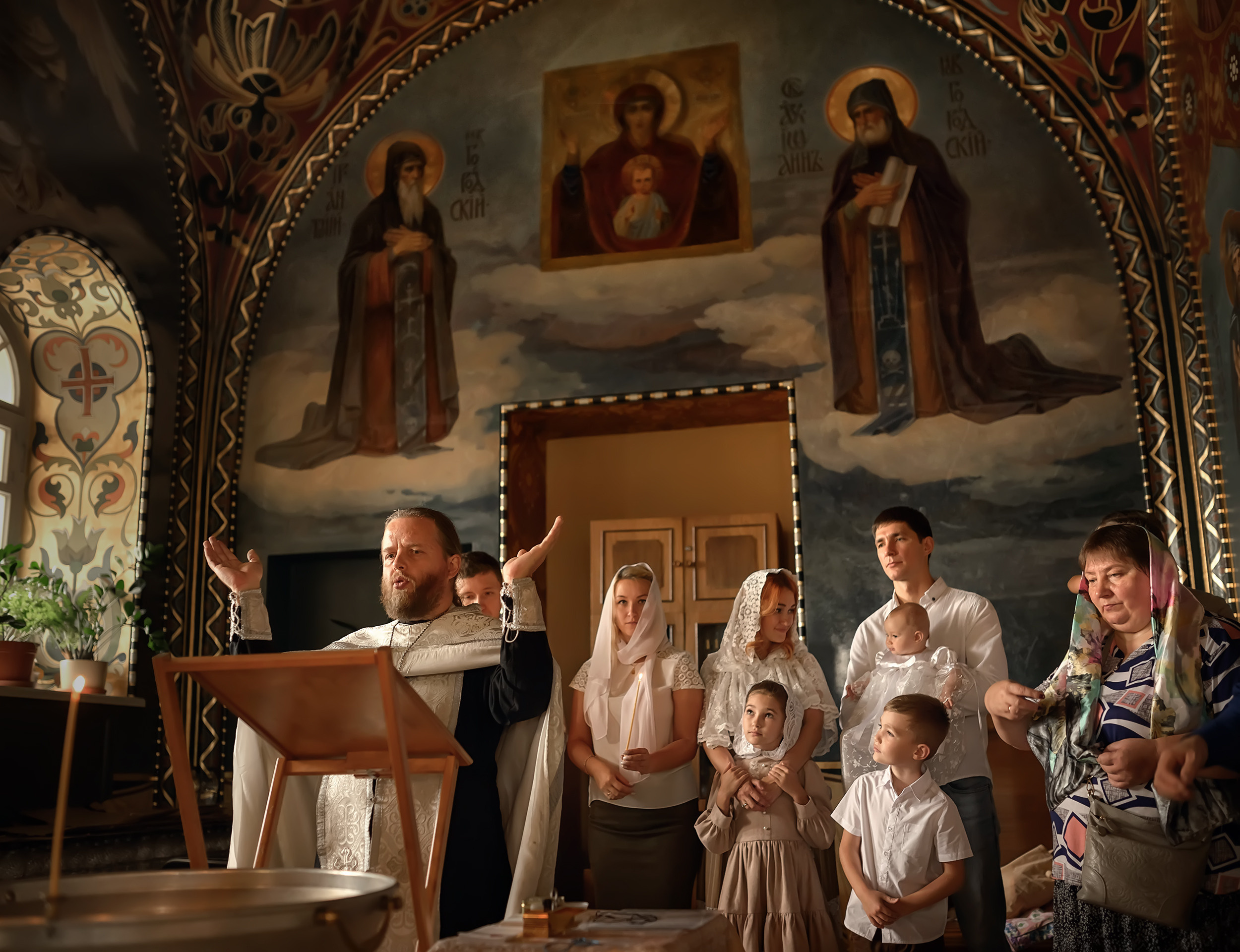 Церковь Успения Пресвятой Богородицы (Оптинское подворье). Фотограф на Крещение в Санкт-Петербурге