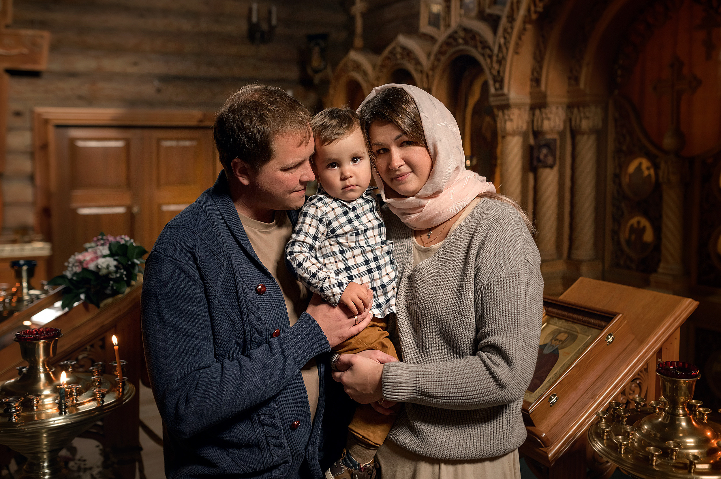 Храм Преподобного Антония Сийского. Фотограф на Крещение в Санкт-Петербурге