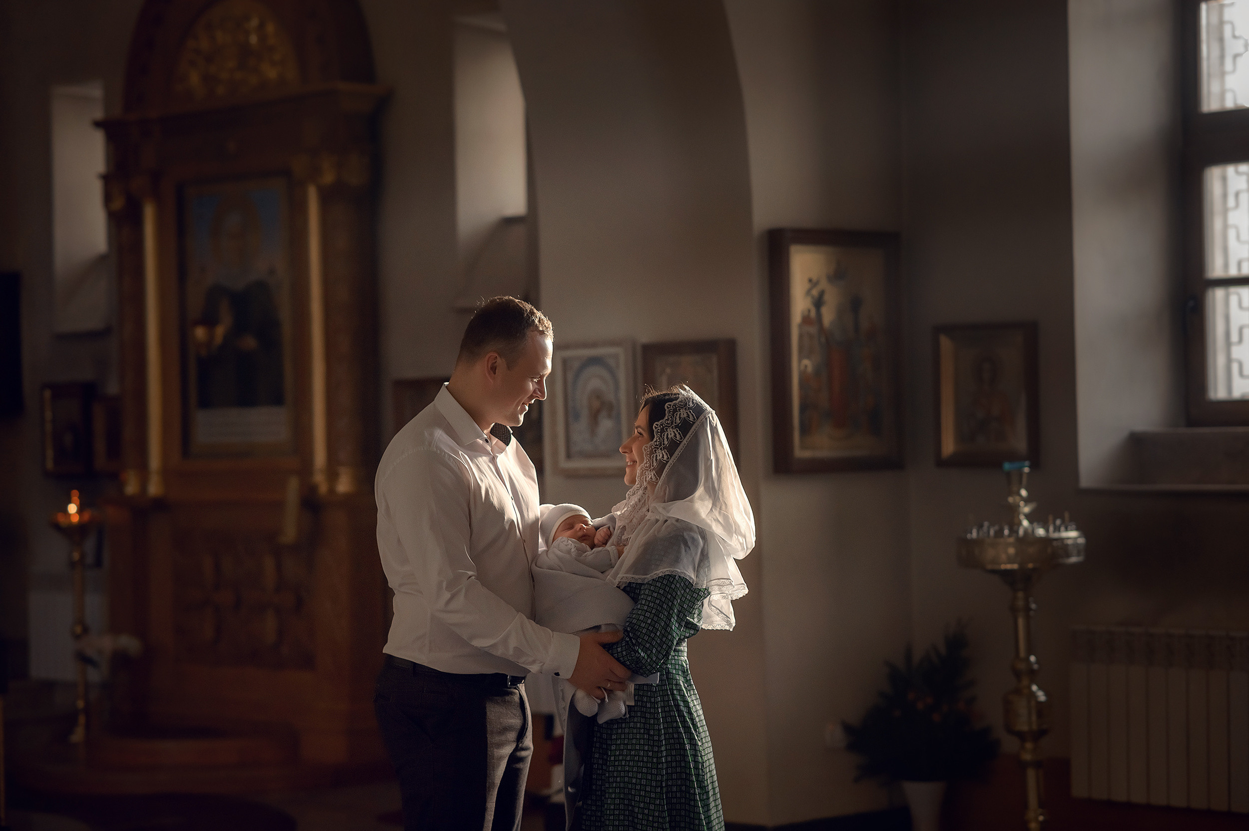 Храм апостола Петра (Парк строителей). Фотограф на Крещение в Санкт-Петербурге