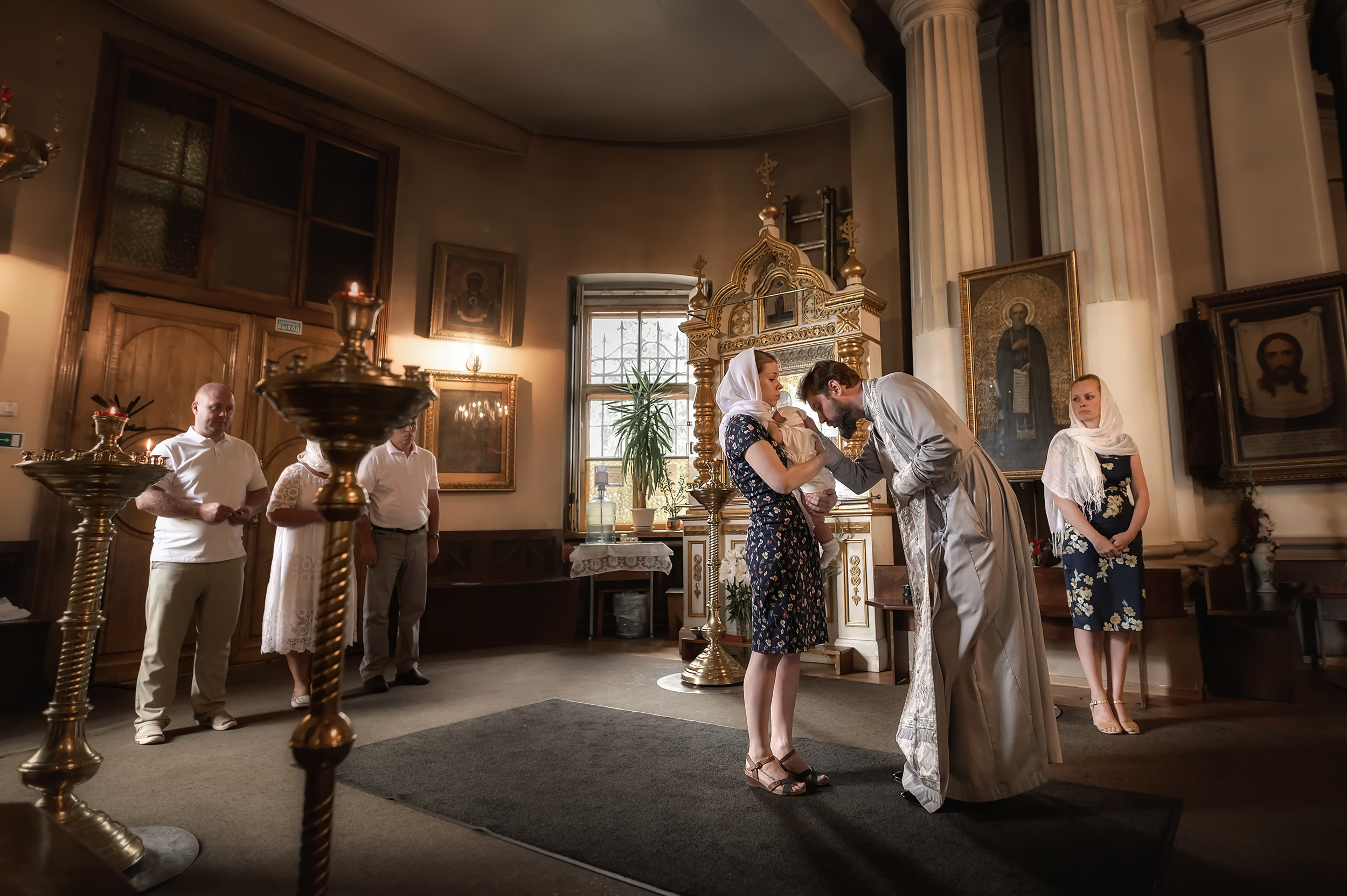 Храм Святой Великомученицы Екатерины (Мурино). Фотограф на Крещение в Санкт-Петербурге