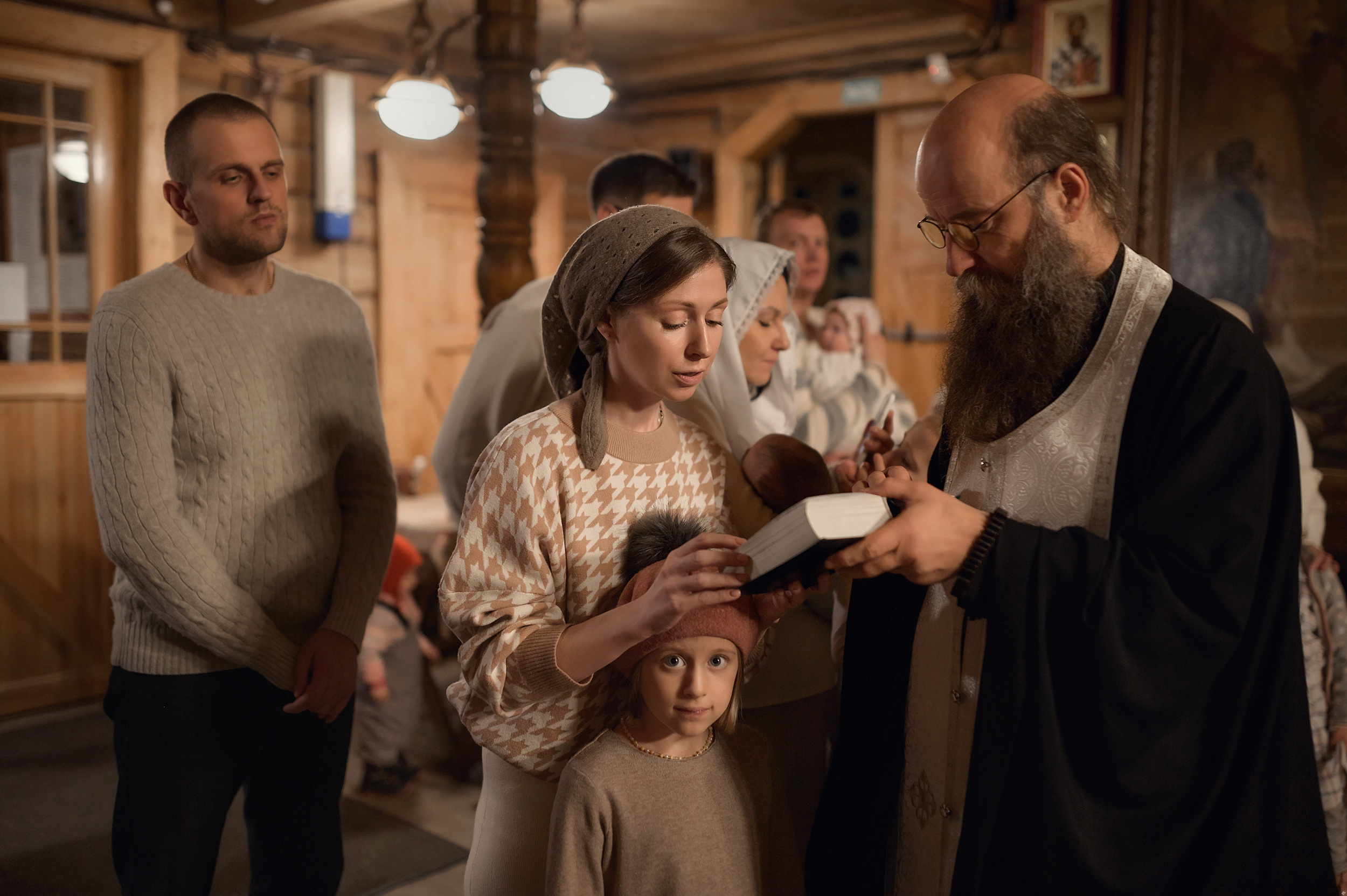 Храм Казанской иконы Божьей матери, п. Вырица. Фотограф на Крещение в Санкт-Петербурге