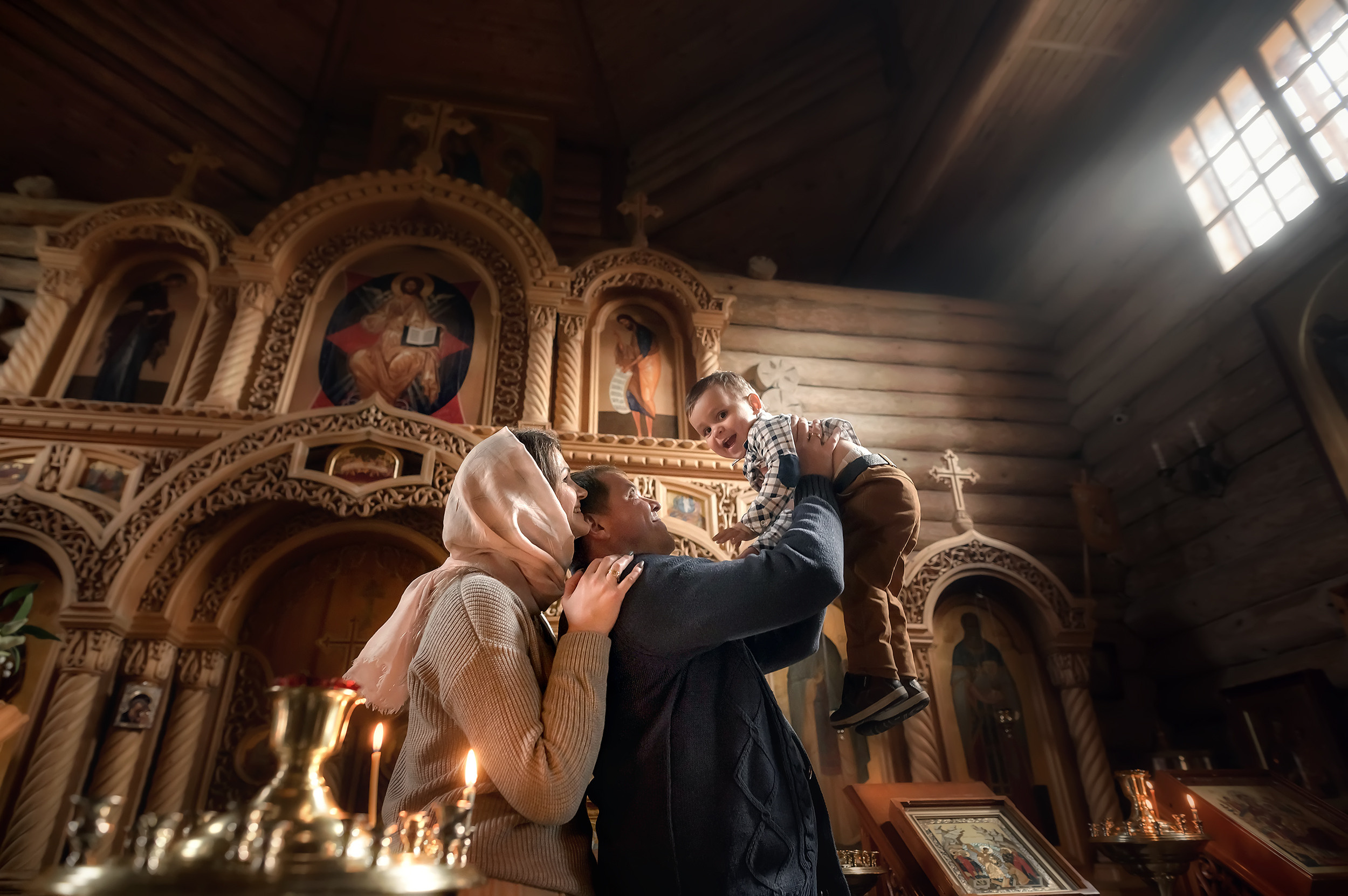 Храм Преподобного Антония Сийского. Фотограф на Крещение в Санкт-Петербурге