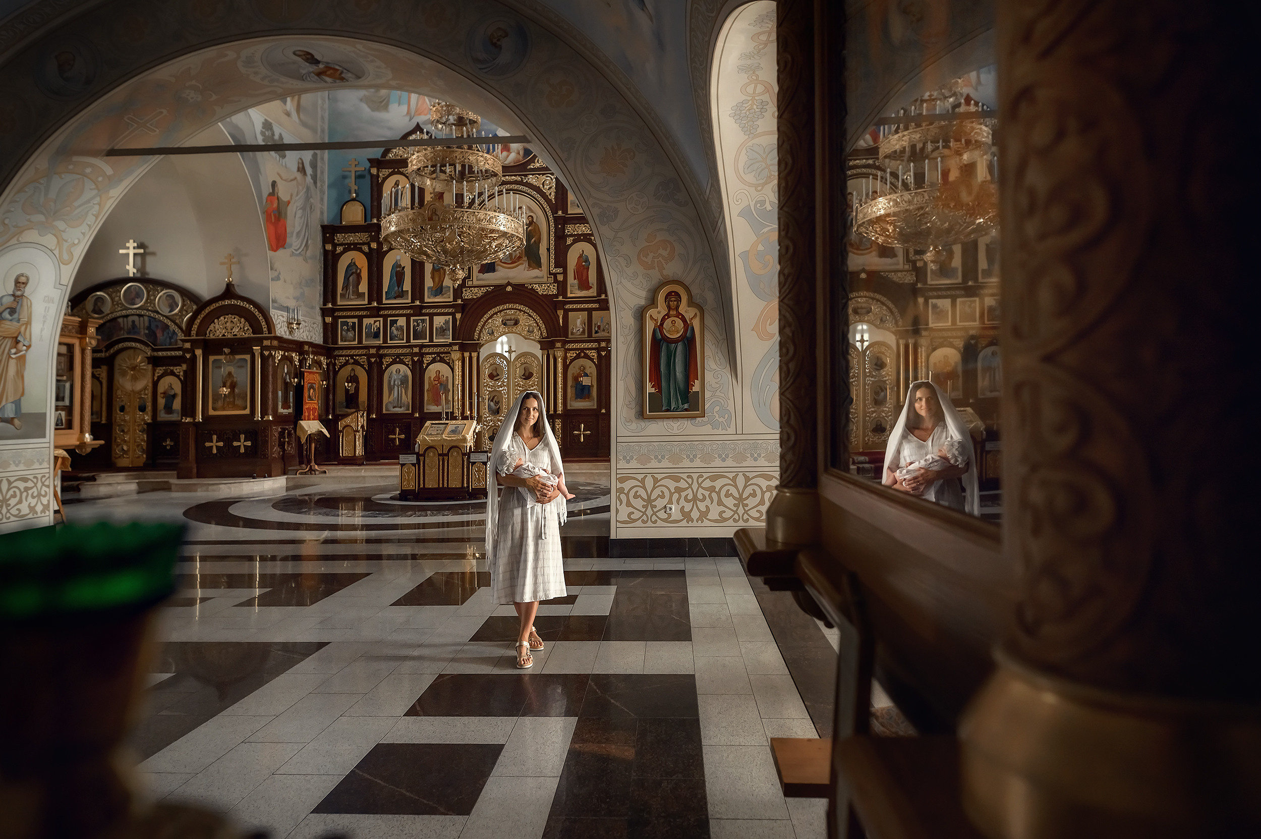 Храм апостола Петра (Парк строителей). Фотограф на Крещение в Санкт-Петербурге