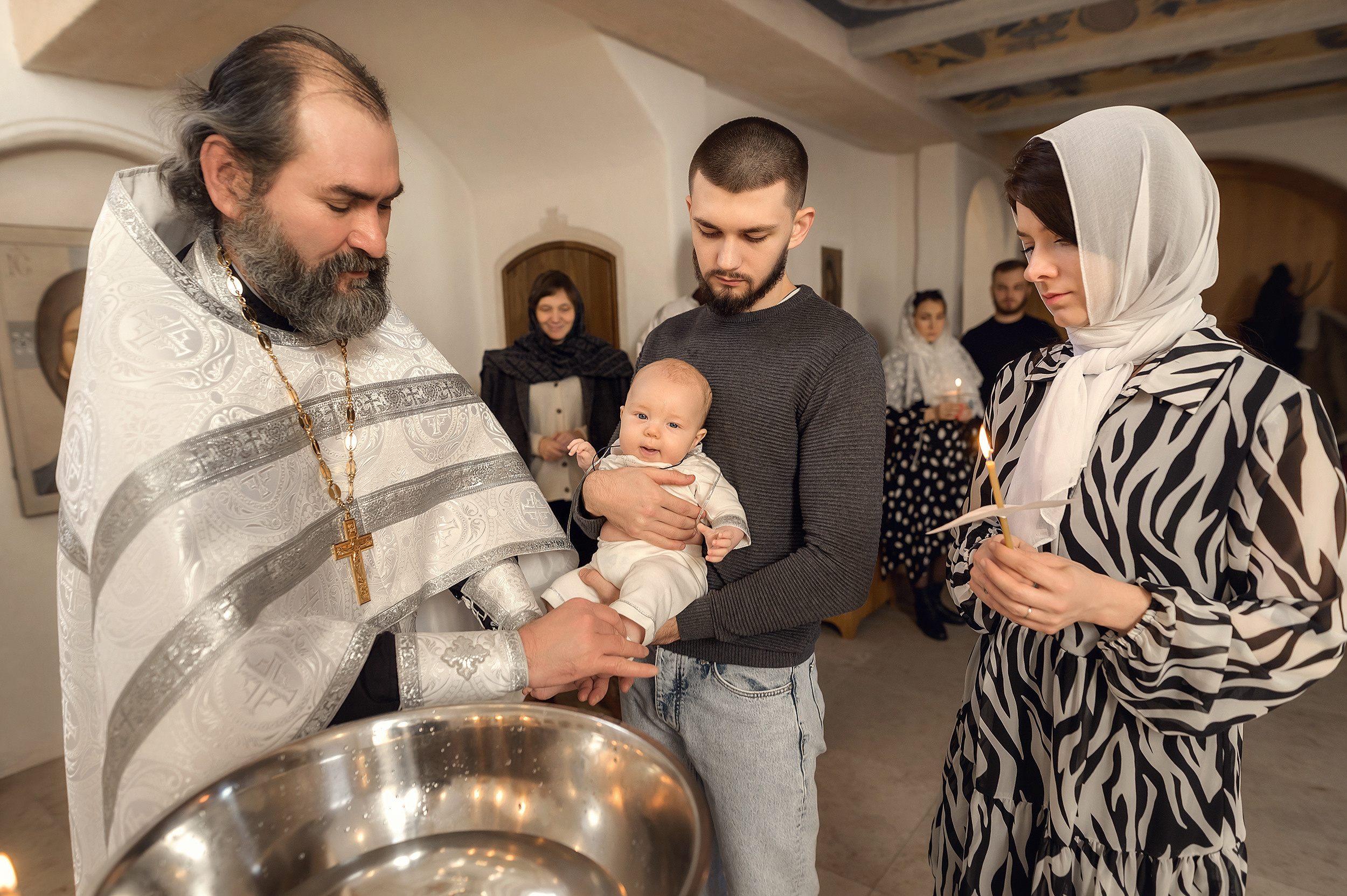 Церковь Серафима Саровского в Новоселье. Фотограф на Крещение в Санкт-Петербурге