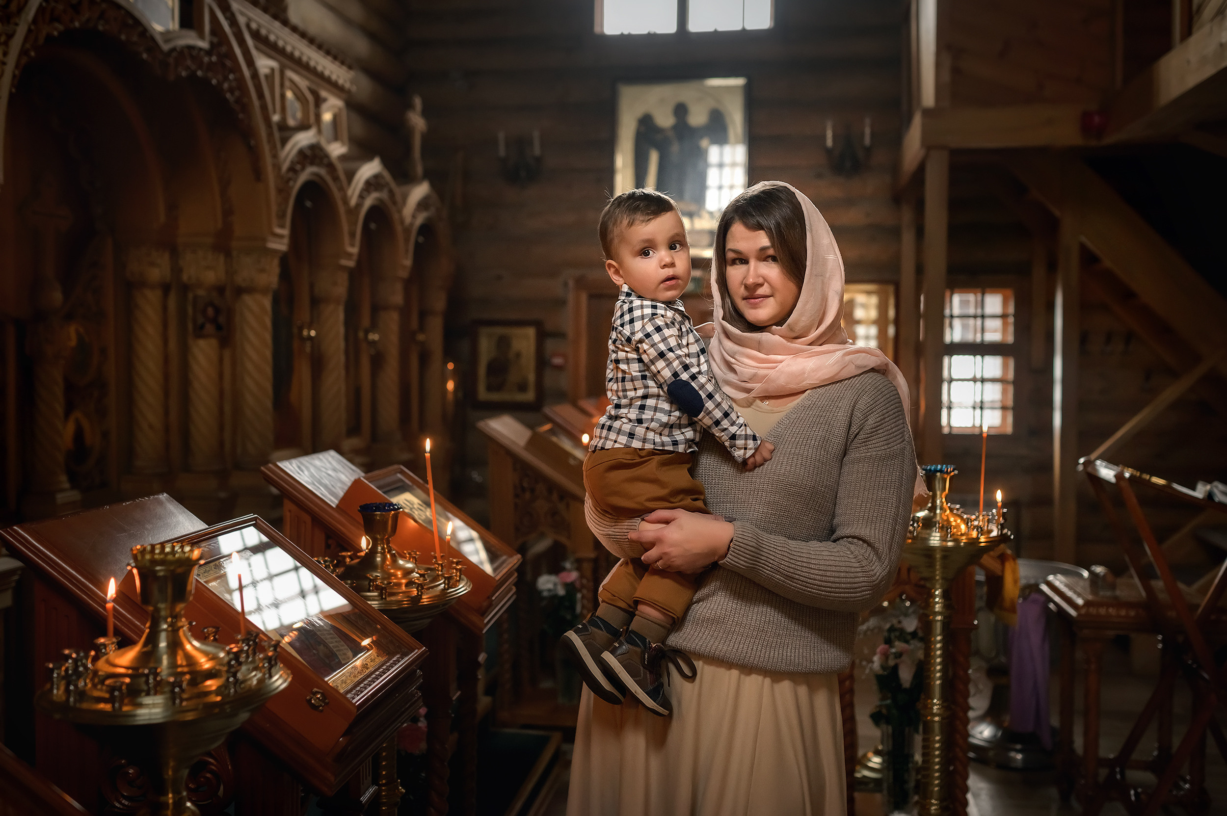 Храм Преподобного Антония Сийского. Фотограф на Крещение в Санкт-Петербурге
