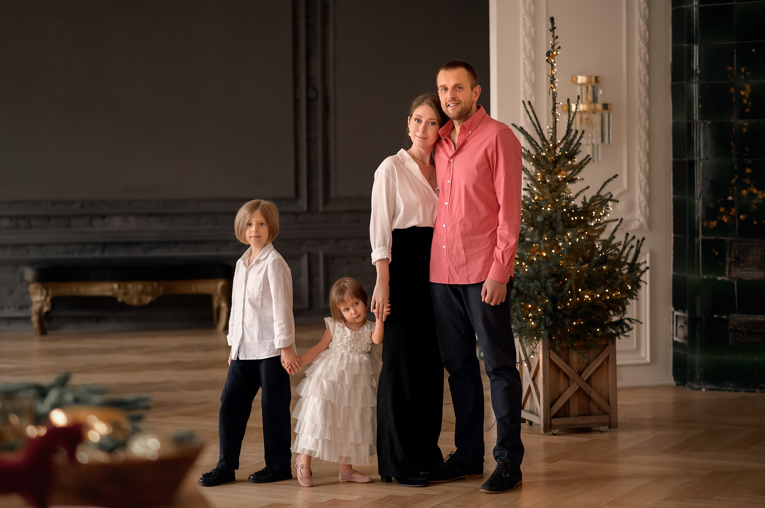 Новогодние студийные. Фотограф на Крещение в Санкт-Петербурге