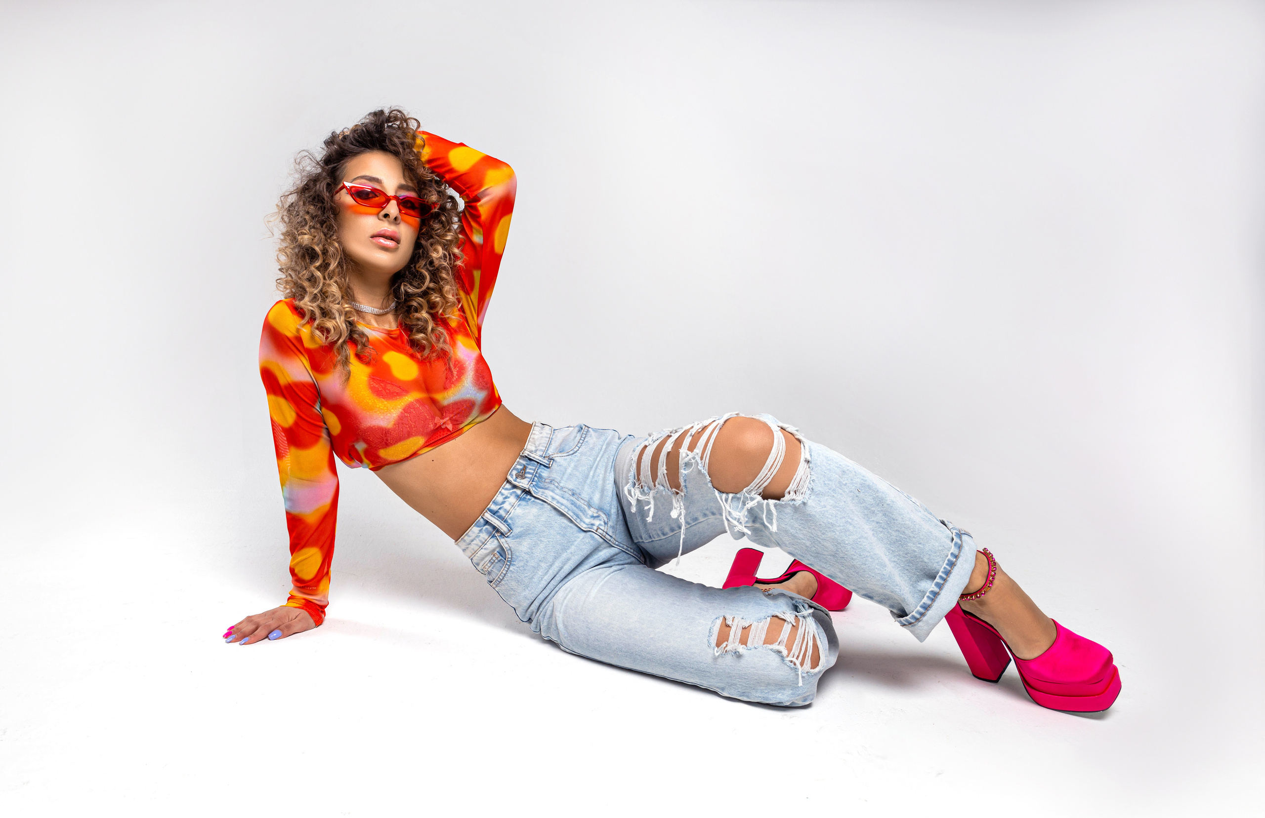 Фотограф Юлыева Лениза, модная фотосессия , фотосъемка в фотостудии в москве, маски габо, фэшн съемки