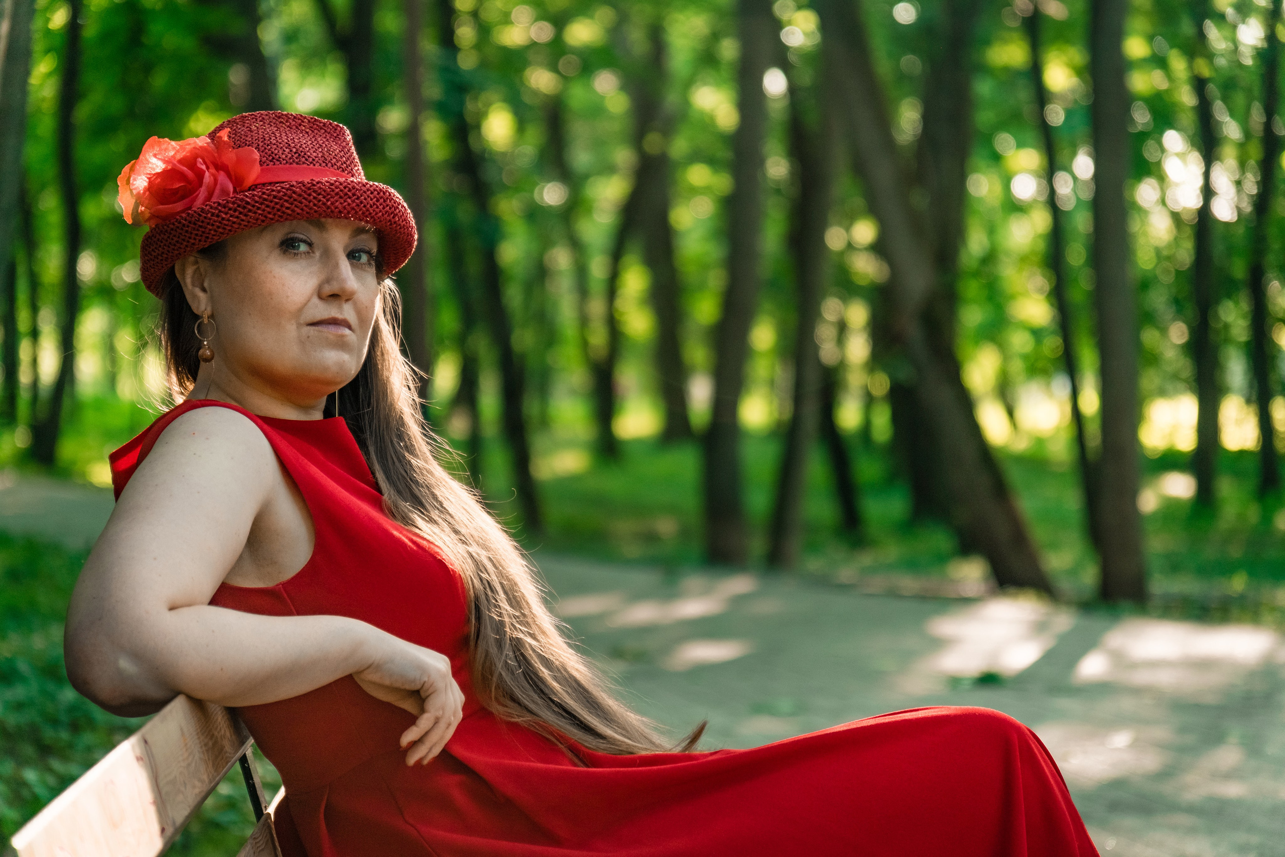 Июль, Парк, Женская. Фотограф в Москве Алексей Вовк
