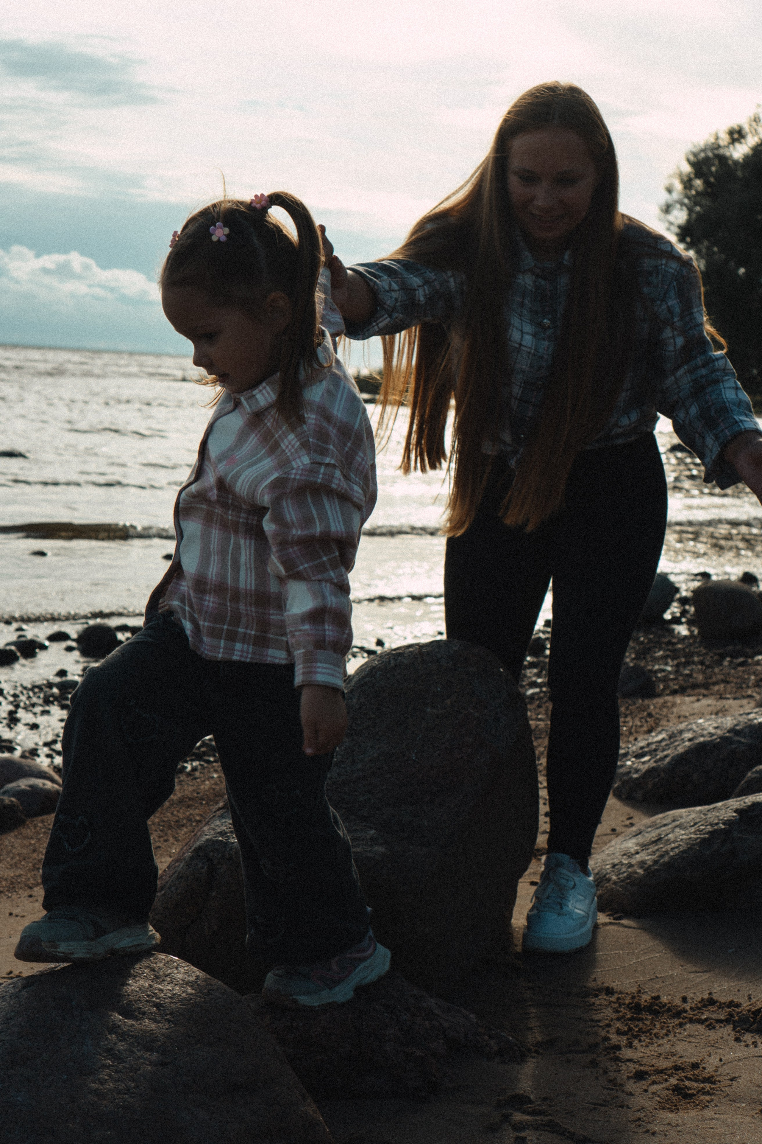 МАМА И ДОЧКА НА ФИНСКОМ ЗАЛИВЕ. Профессиональный фотограф, Санкт-Петербург — Виктория Богомолова