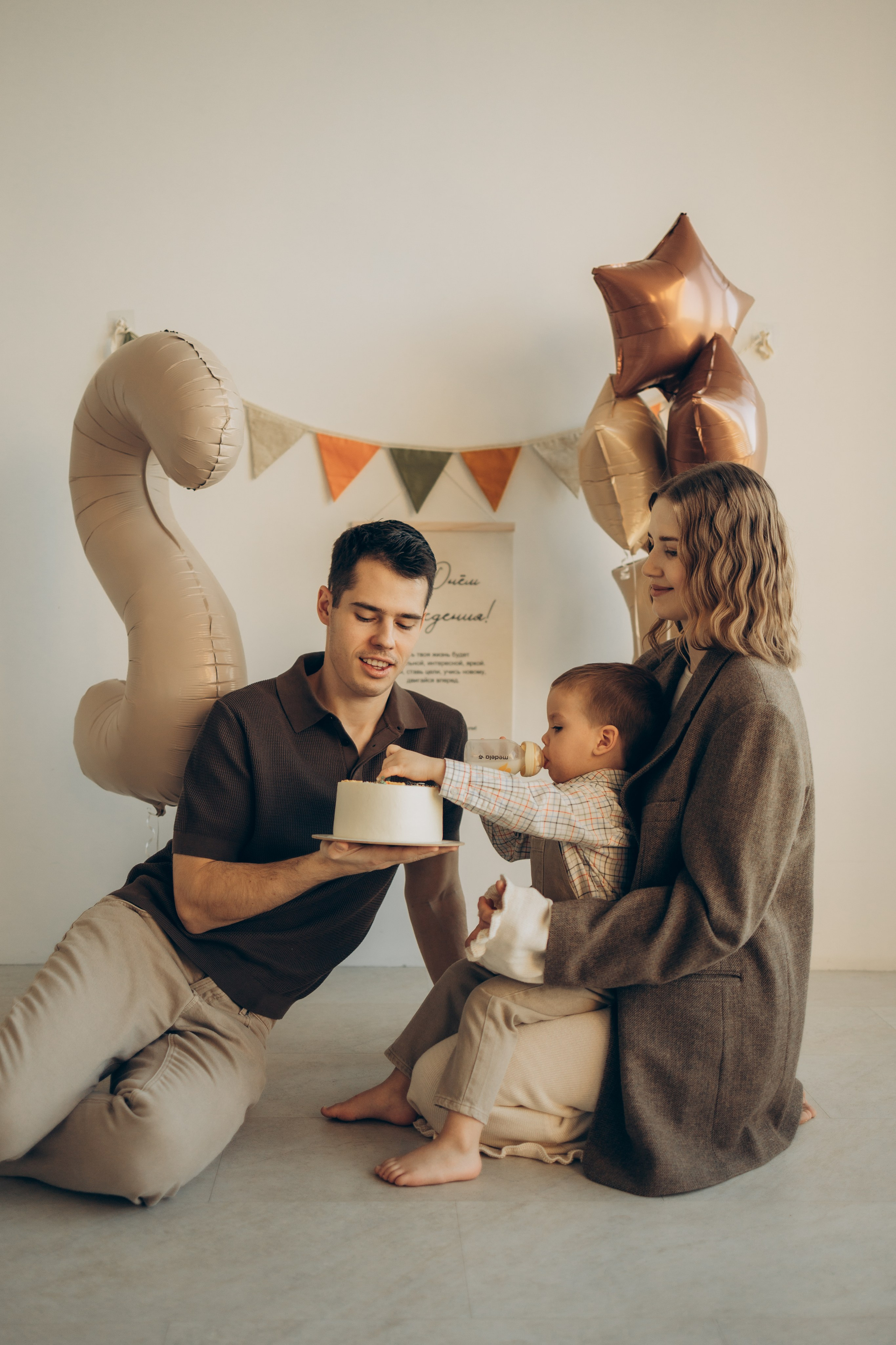 Второй годик Матвея. Семейный фотограф в Москве Анастасия Шалда