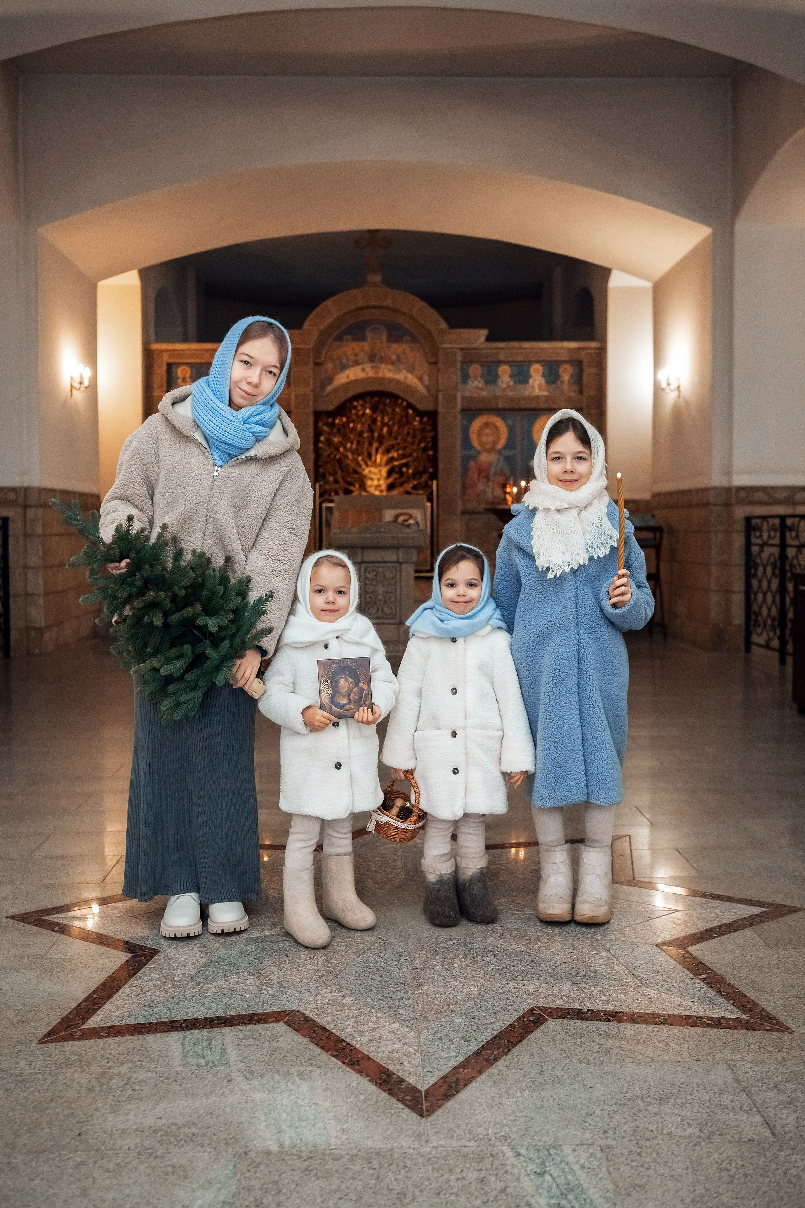 Рождество Христово. Церковный фотограф на Таинство Крещения и Венчания в Оренбурге и Оренбургской области Екатерина Белкина