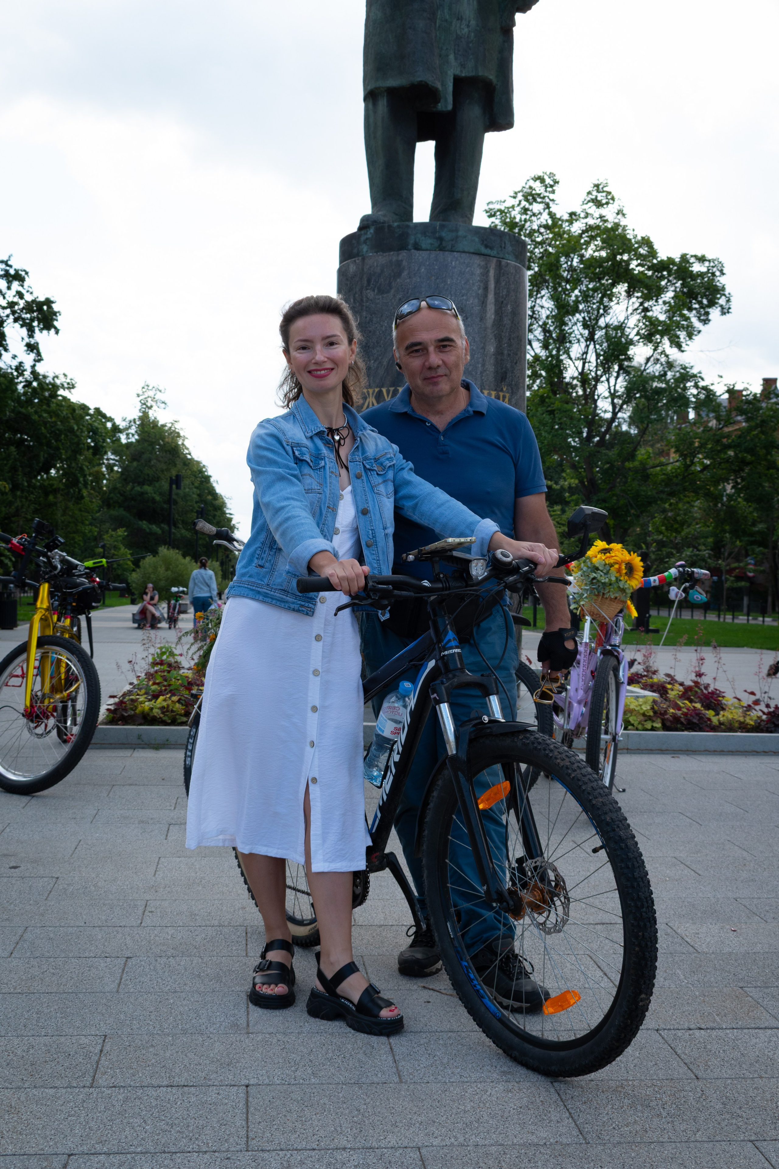 «Леди на велосипеде» — велопробег по г. Жуковскому 2025. Репортажный фотограф Сыбер Мартти