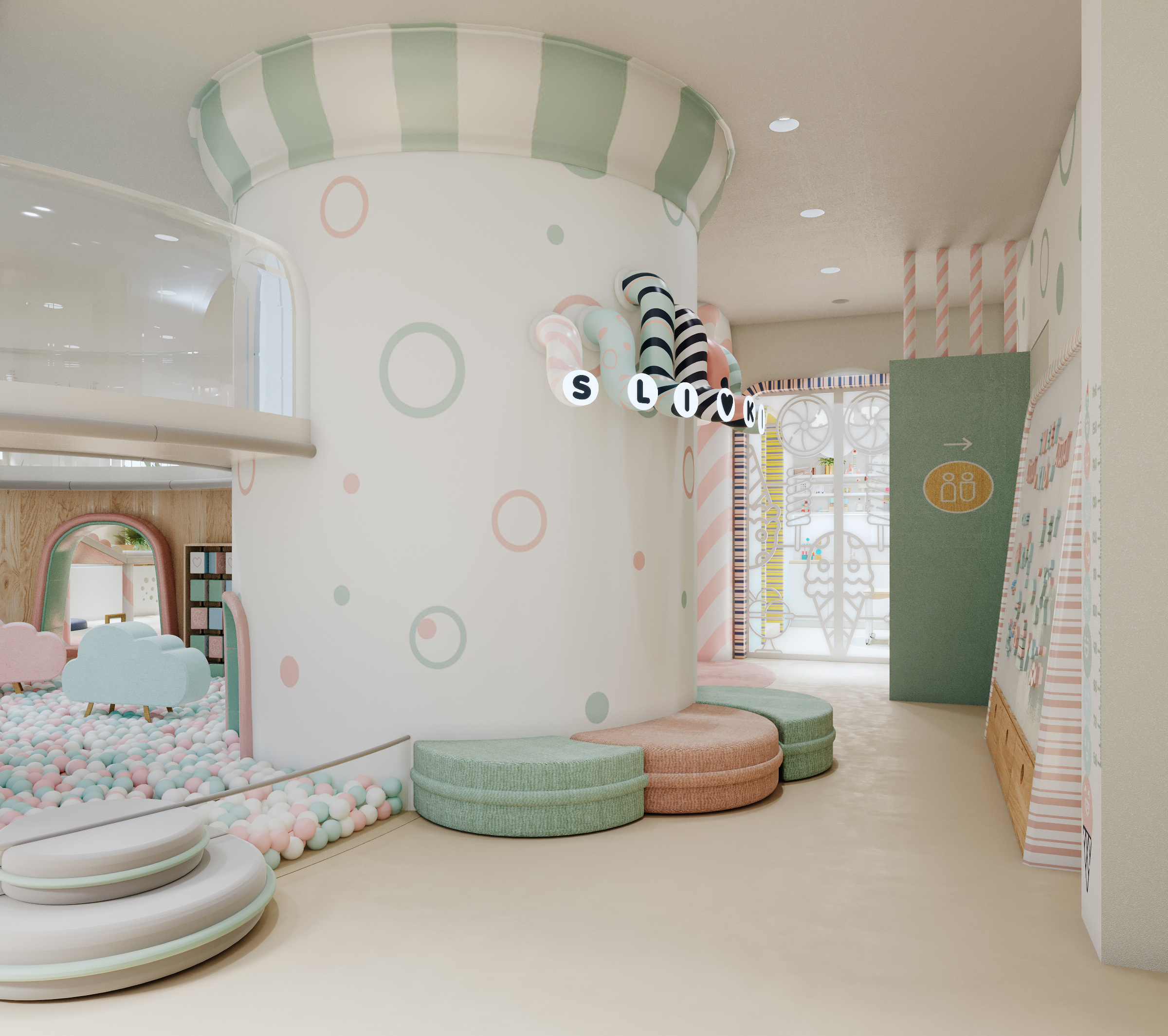 SLIVKI KIDS. Студия дизайна интерьеров