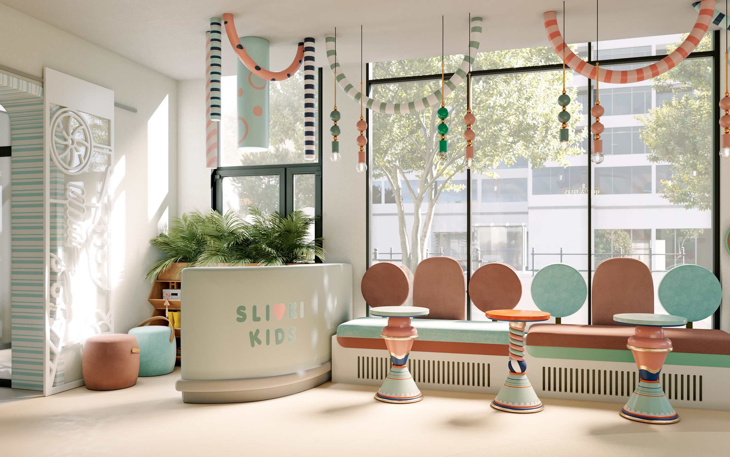 SLIVKI KIDS. Студия дизайна интерьеров