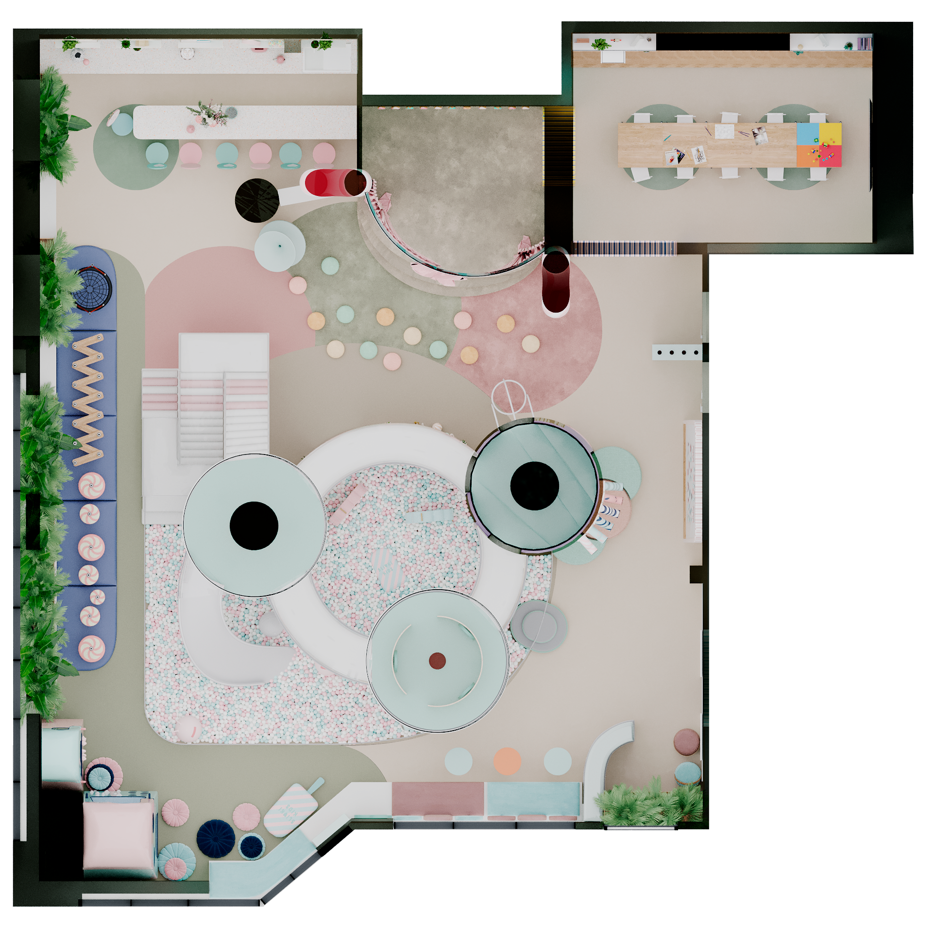 SLIVKI KIDS. Студия дизайна интерьеров